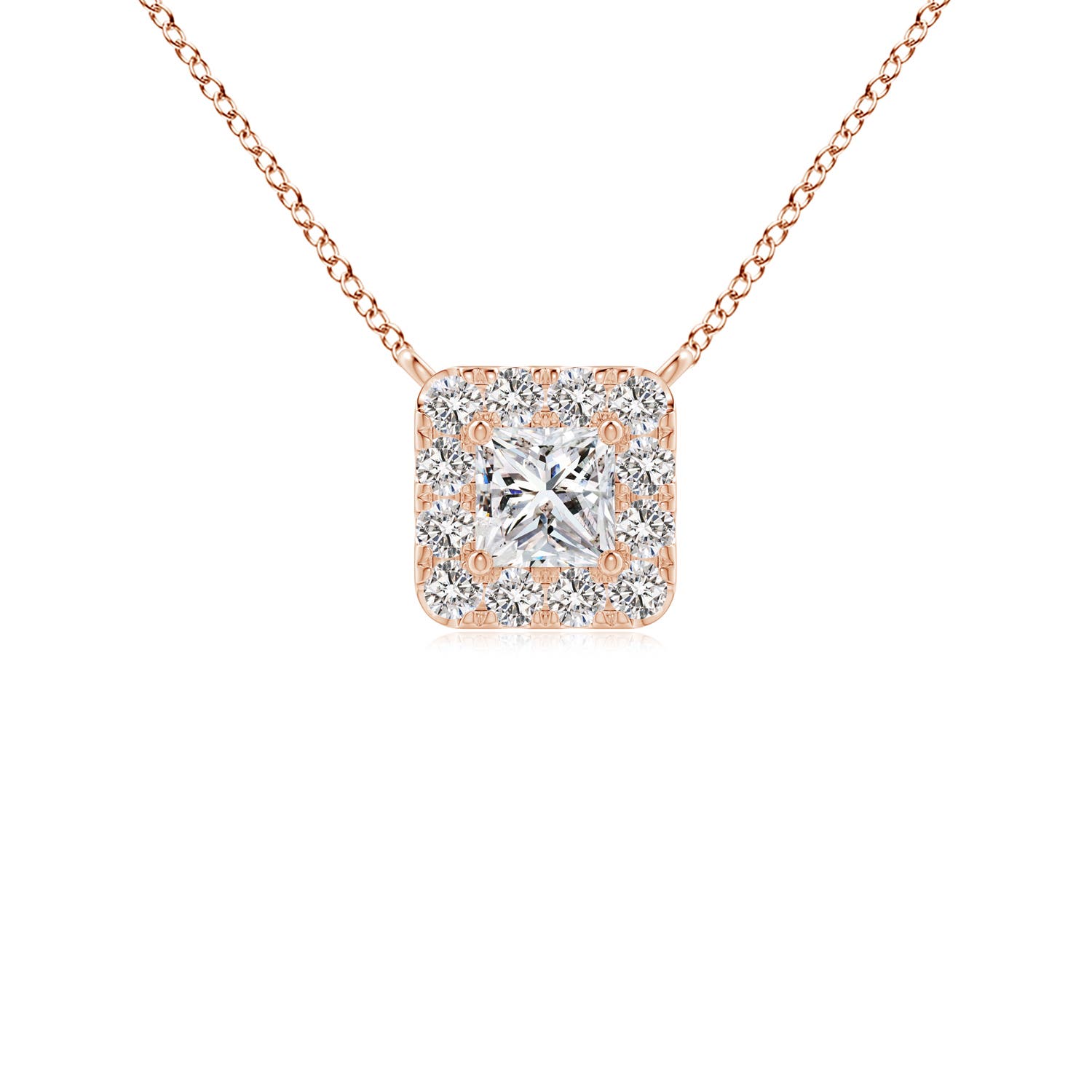 I-J, I1-I2 / 0.87 CT / 14 KT Rose Gold