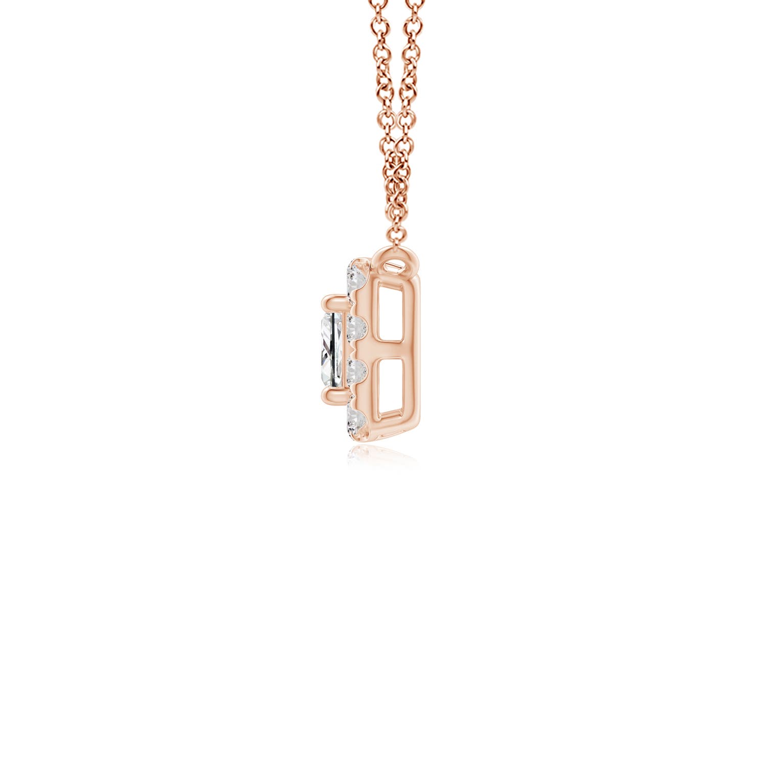 I-J, I1-I2 / 0.87 CT / 14 KT Rose Gold