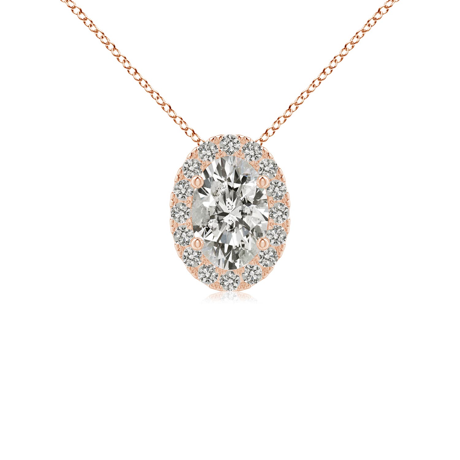 K, I3 / 0.53 CT / 14 KT Rose Gold