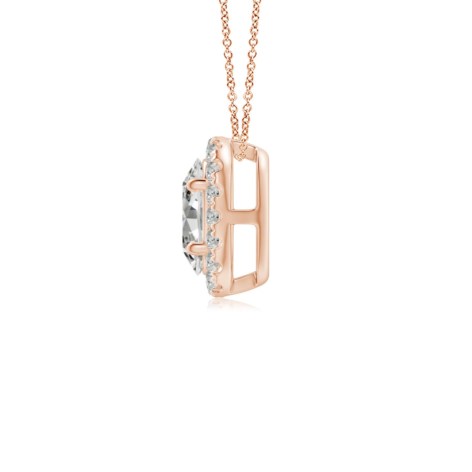 K, I3 / 0.53 CT / 14 KT Rose Gold