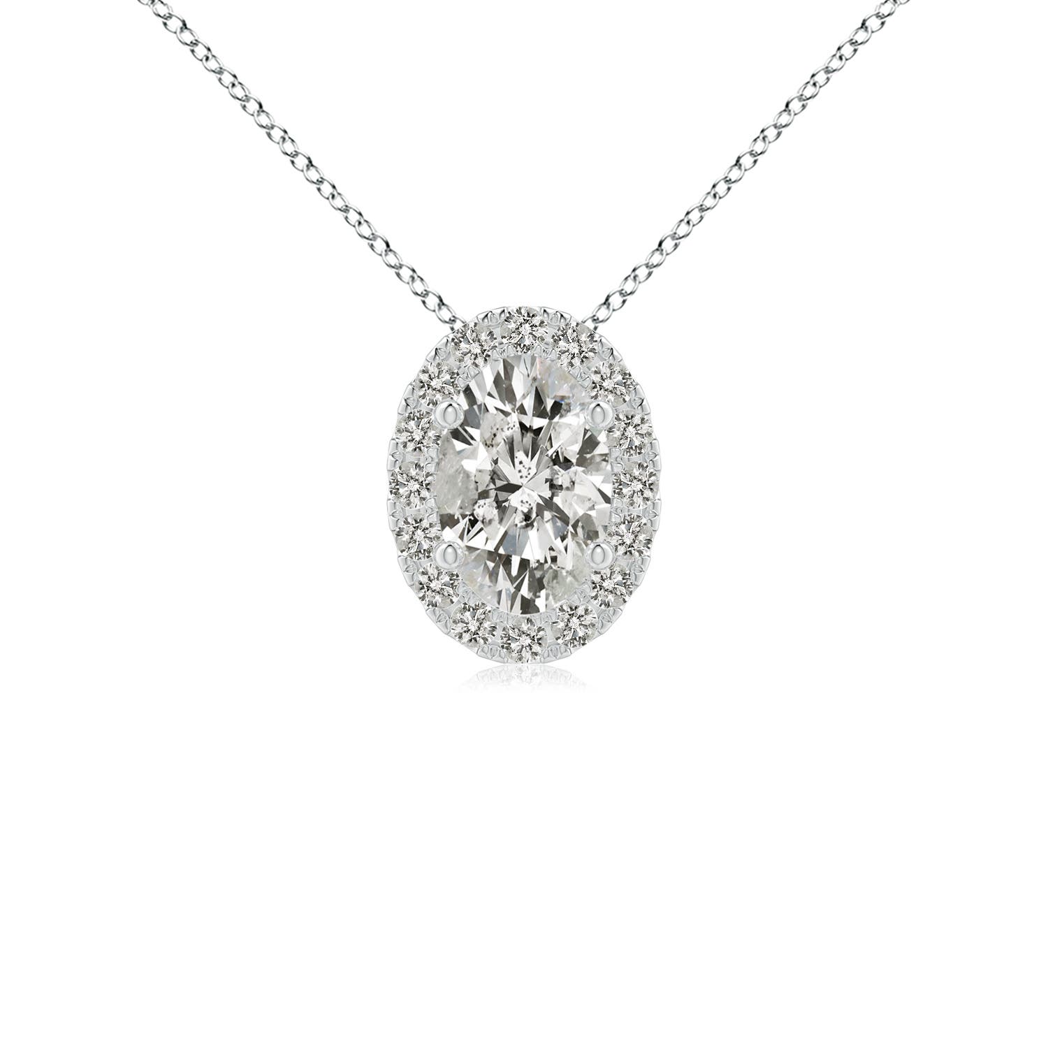 K, I3 / 0.53 CT / 14 KT White Gold