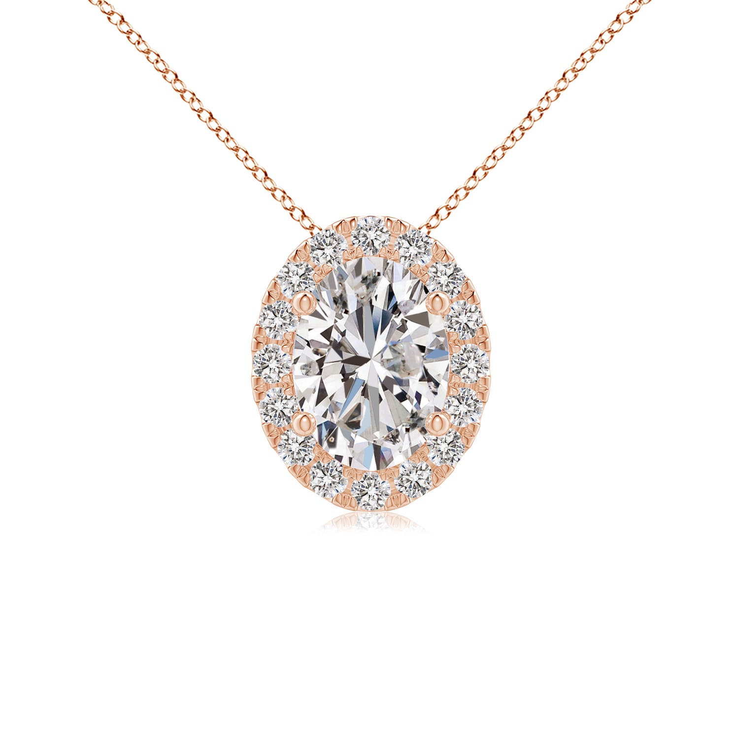 I-J, I1-I2 / 0.92 CT / 14 KT Rose Gold