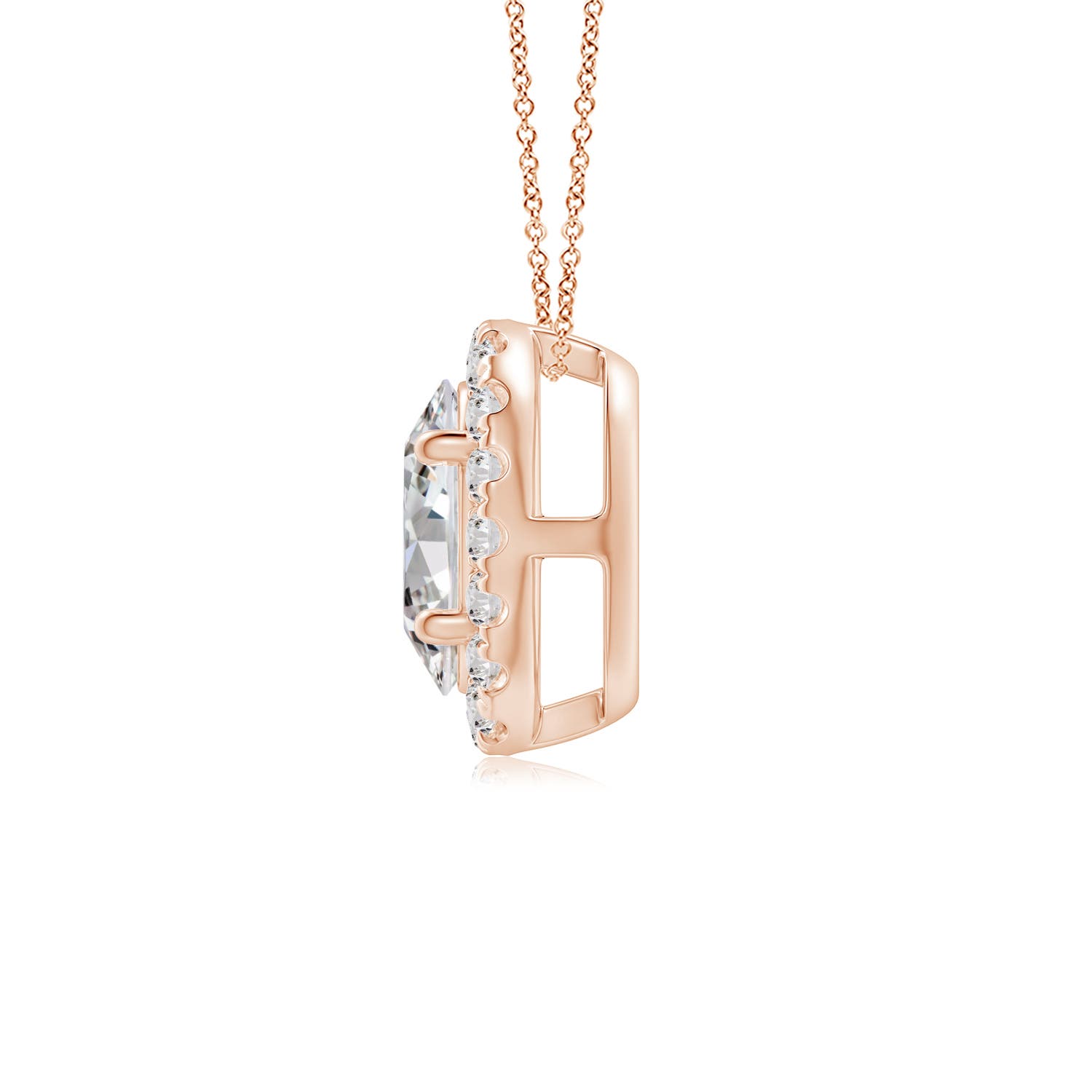 I-J, I1-I2 / 0.92 CT / 14 KT Rose Gold