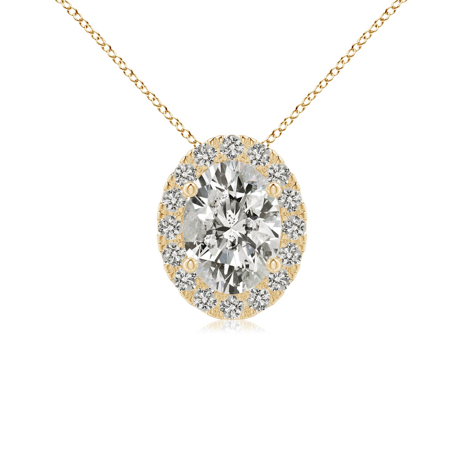 K, I3 / 0.92 CT / 14 KT Yellow Gold