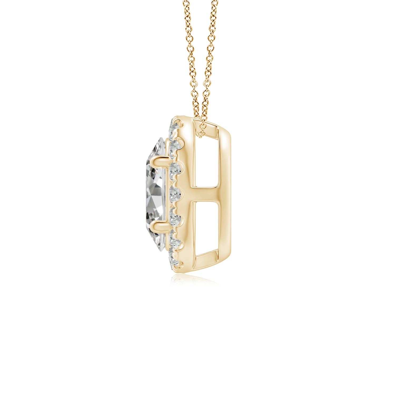 K, I3 / 0.92 CT / 14 KT Yellow Gold