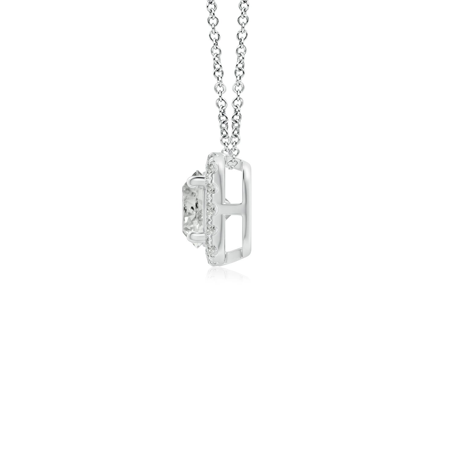 K, I3 / 0.76 CT / 14 KT White Gold