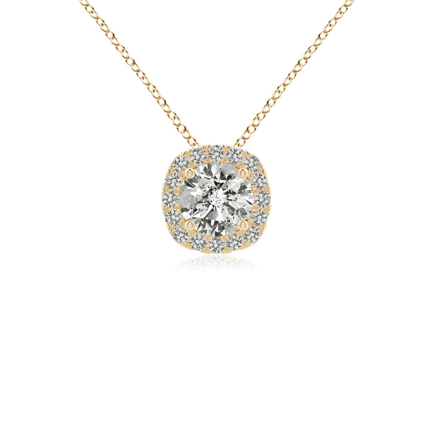 K, I3 / 0.76 CT / 14 KT Yellow Gold