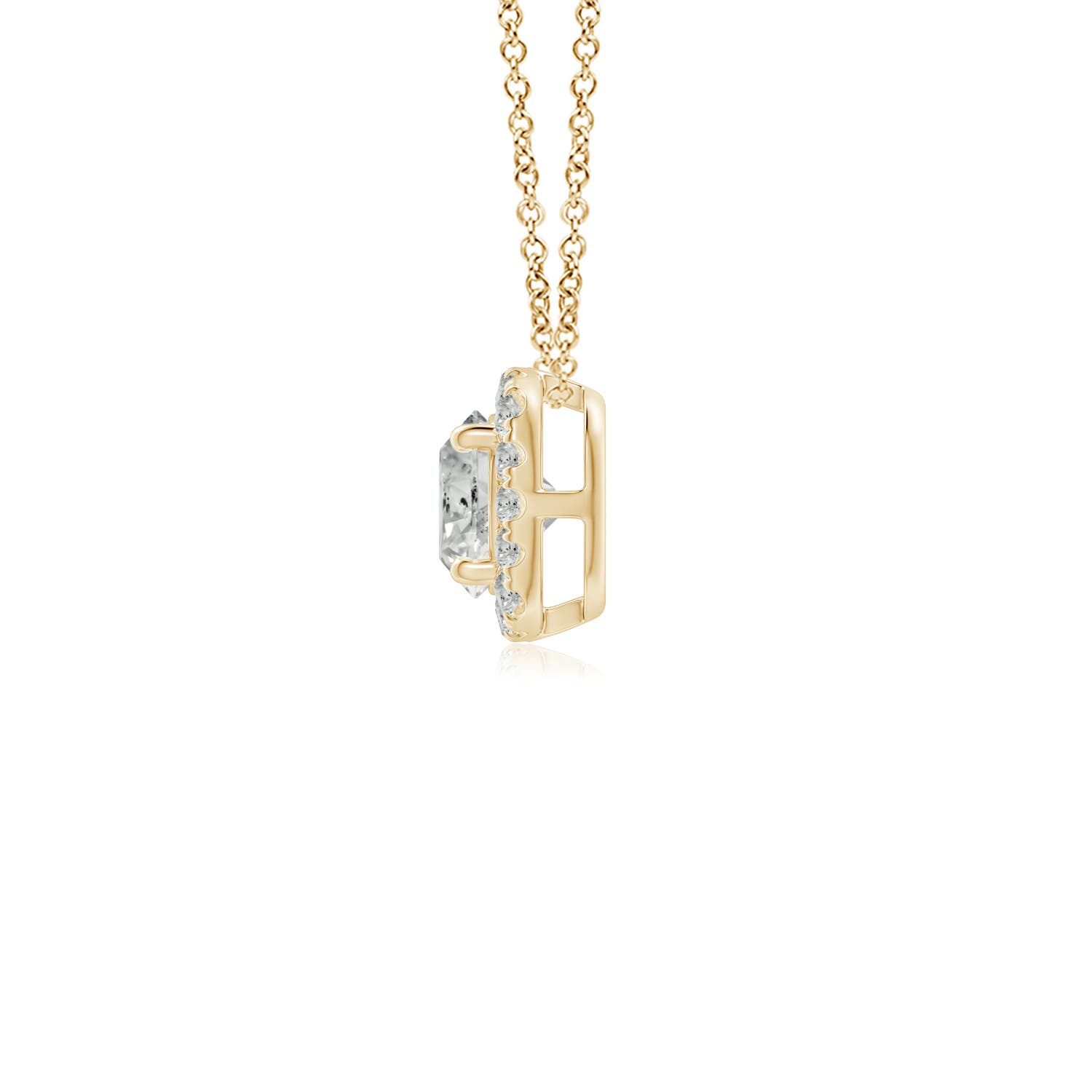 K, I3 / 0.76 CT / 14 KT Yellow Gold