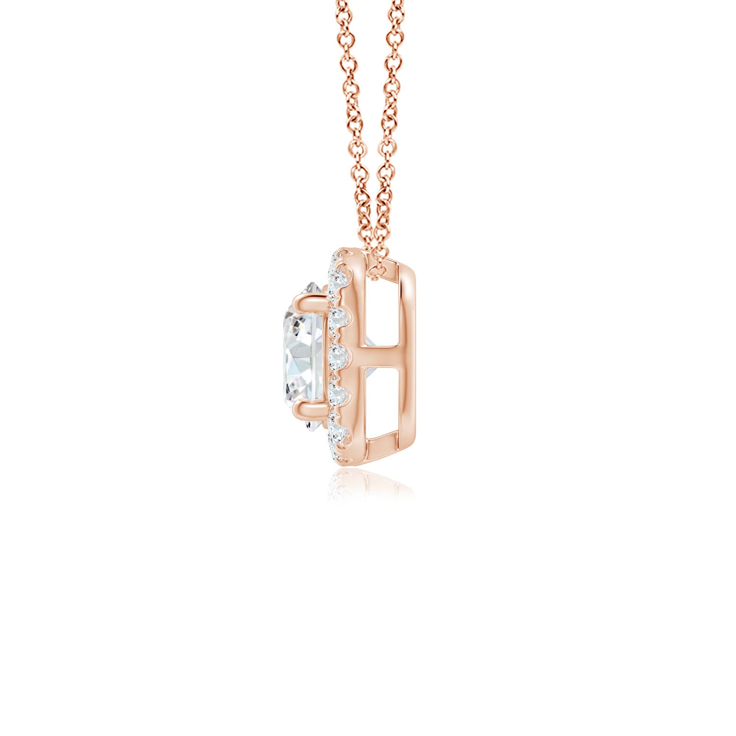 F-G, VS / 1.32 CT / 14 KT Rose Gold