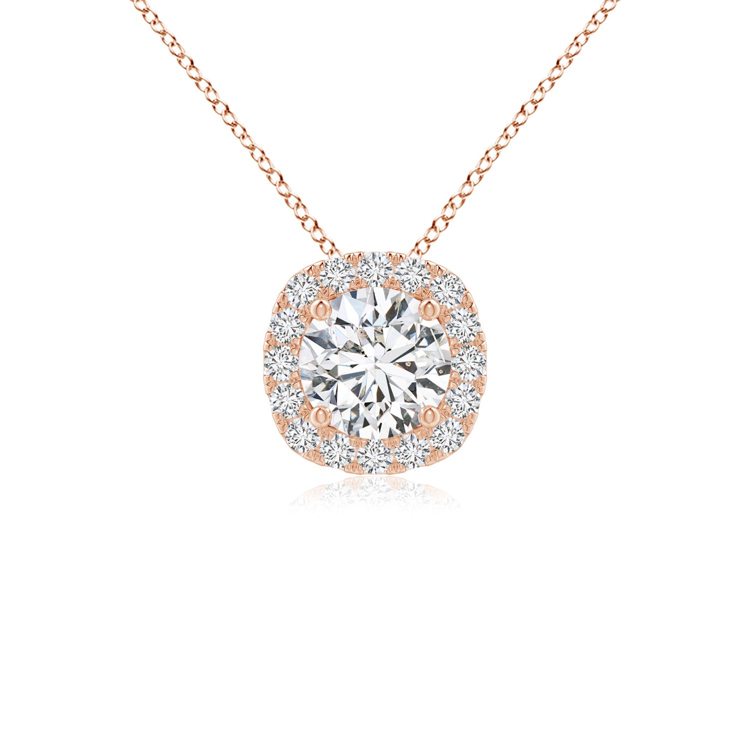 H, SI2 / 1.32 CT / 14 KT Rose Gold