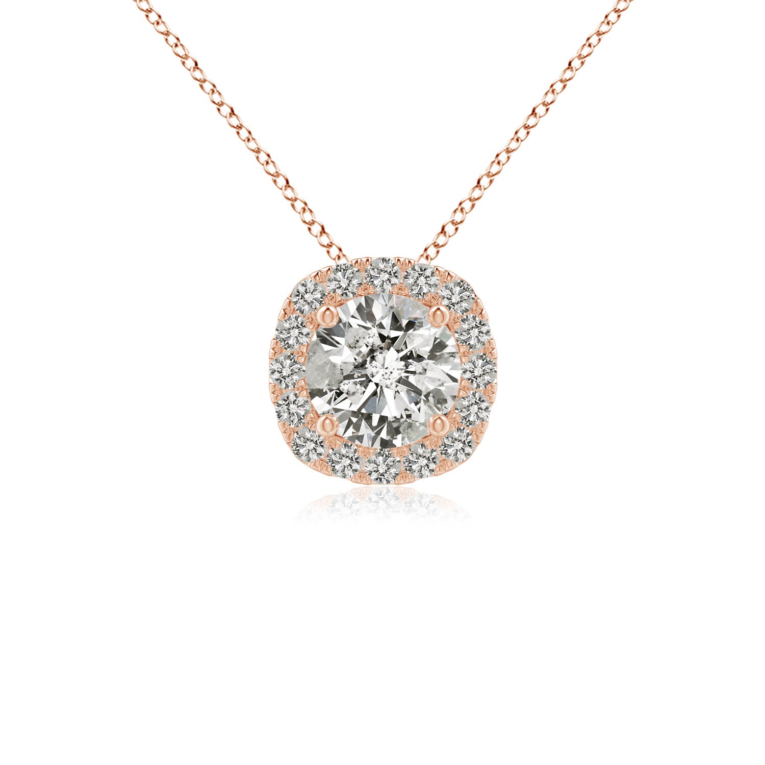 K, I3 / 1.32 CT / 14 KT Rose Gold