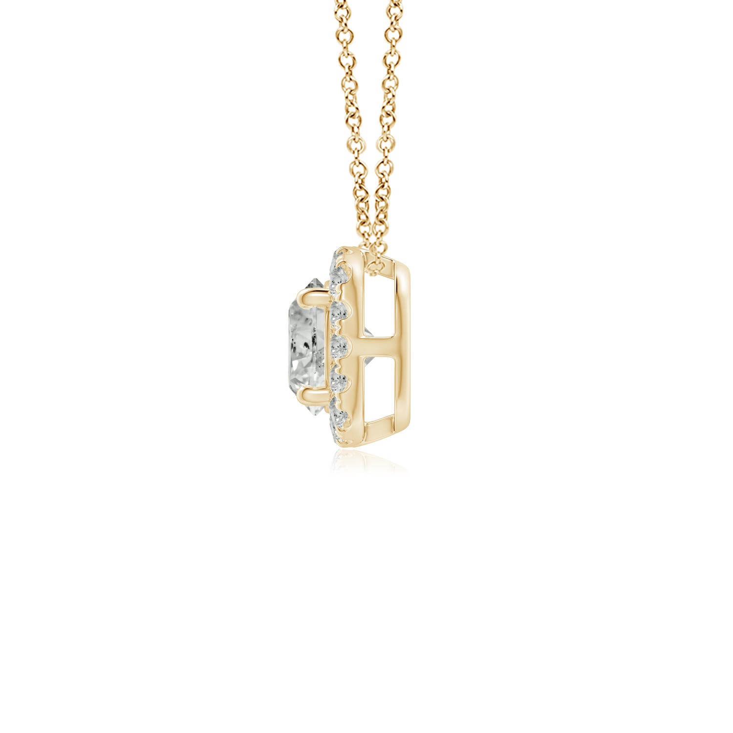 K, I3 / 0.99 CT / 14 KT Yellow Gold