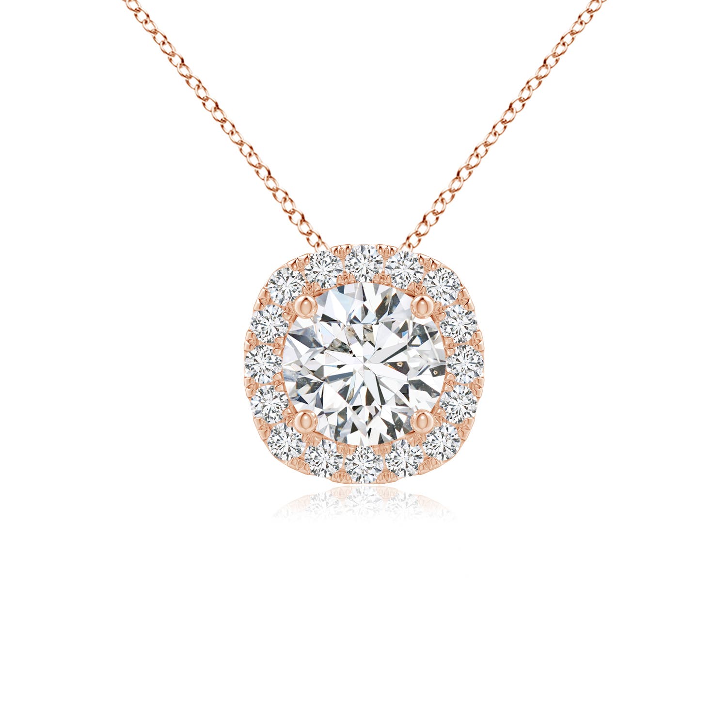 H, SI2 / 1.67 CT / 14 KT Rose Gold