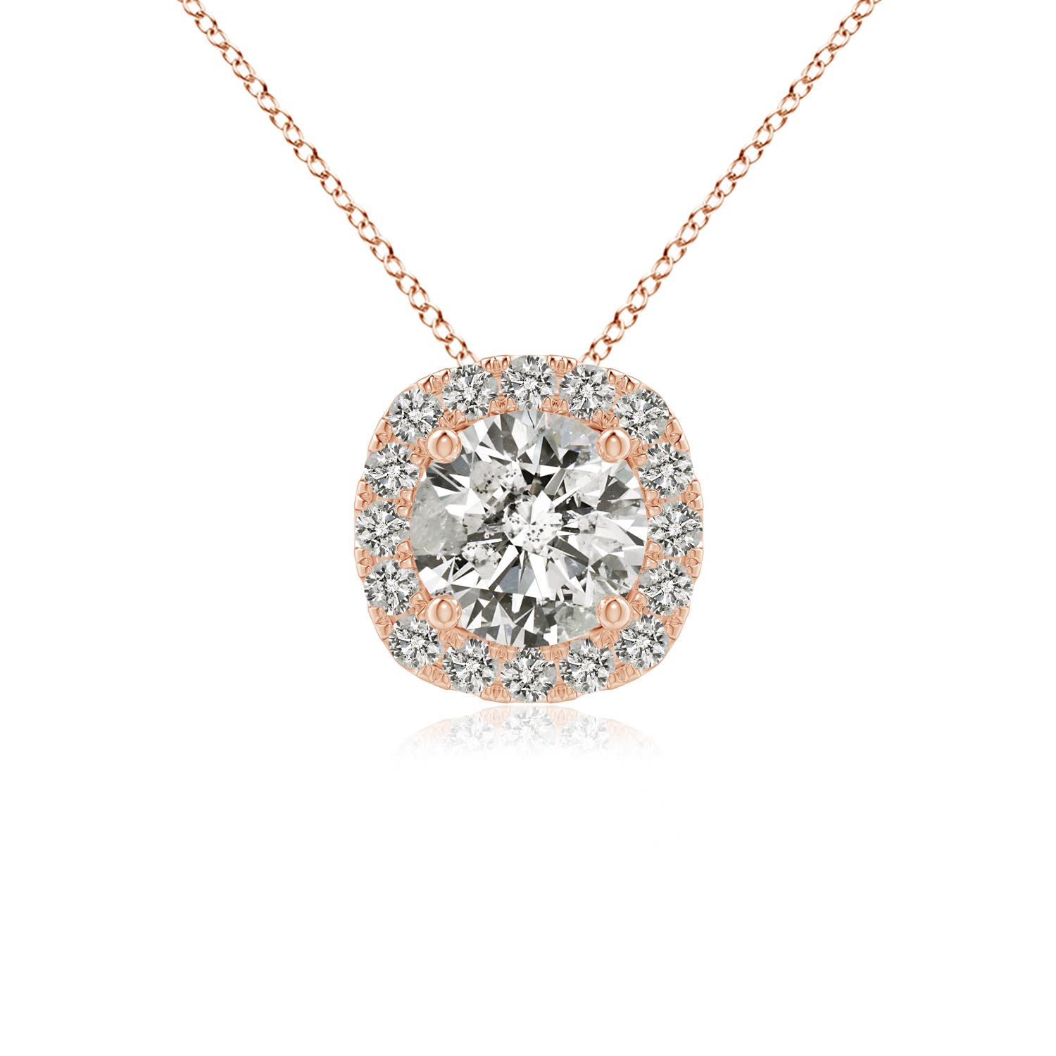 K, I3 / 1.67 CT / 14 KT Rose Gold