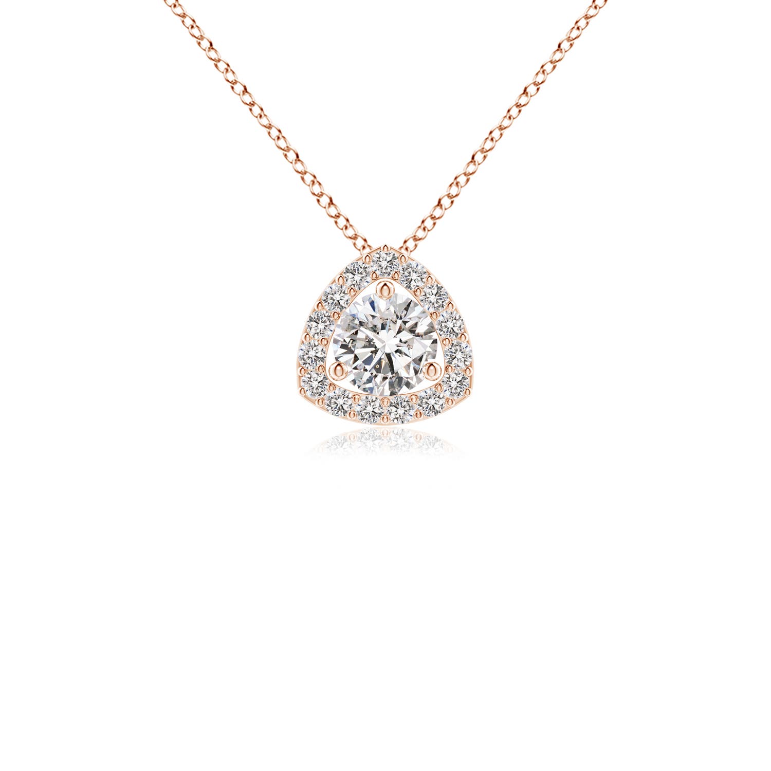 I-J, I1-I2 / 0.37 CT / 14 KT Rose Gold