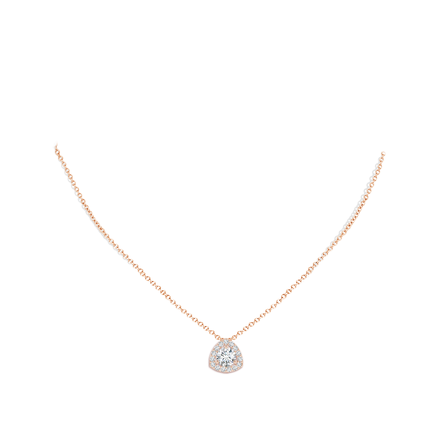 G, VS2 / 1.02 CT / 14 KT Rose Gold