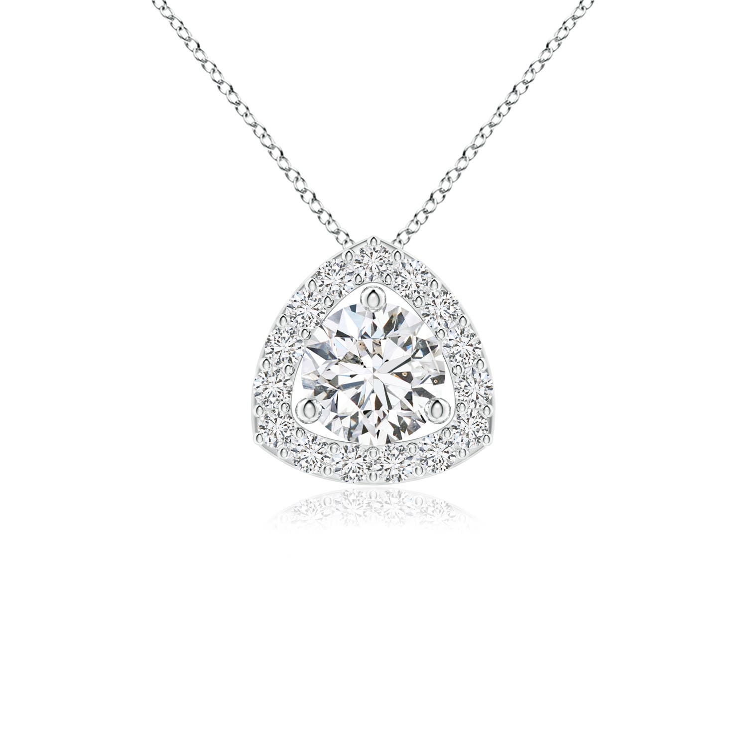 H, SI2 / 1.02 CT / 14 KT White Gold