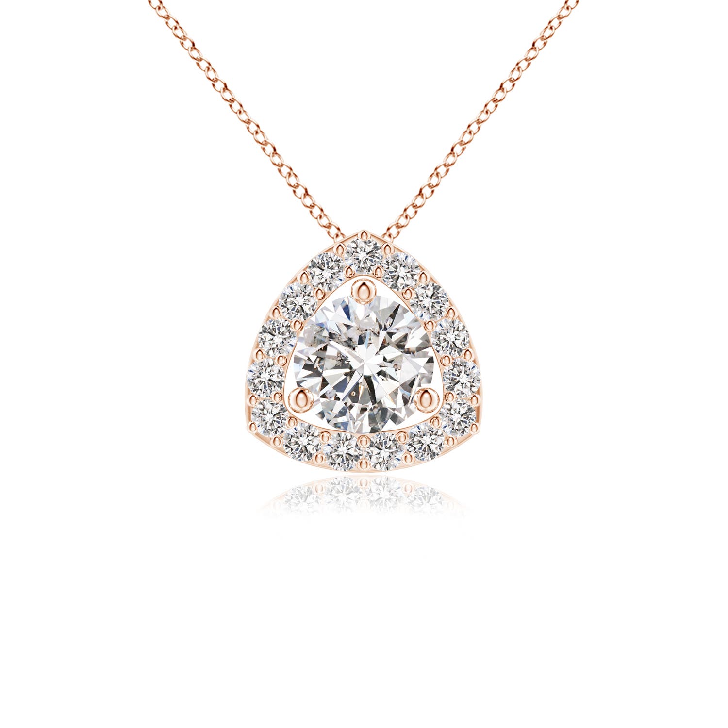 I-J, I1-I2 / 1.02 CT / 14 KT Rose Gold