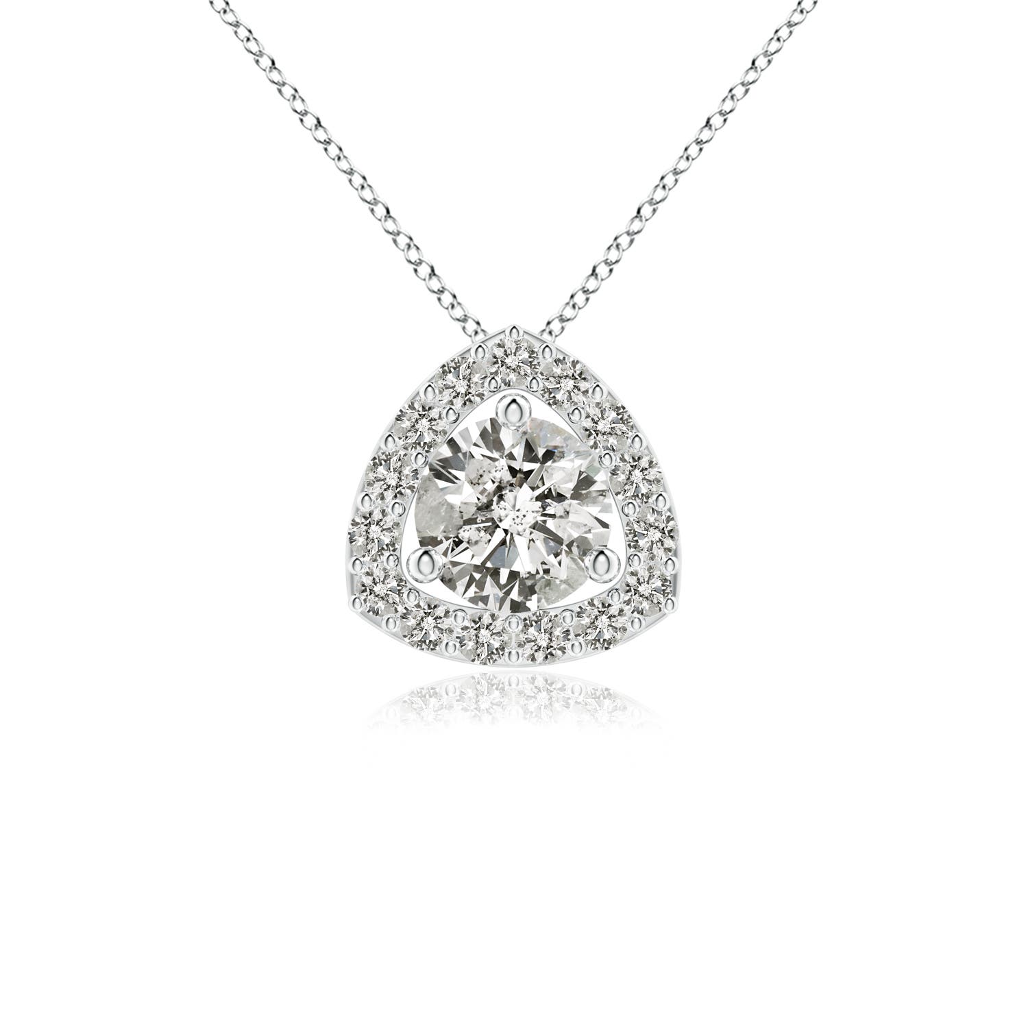 K, I3 / 1.02 CT / 14 KT White Gold