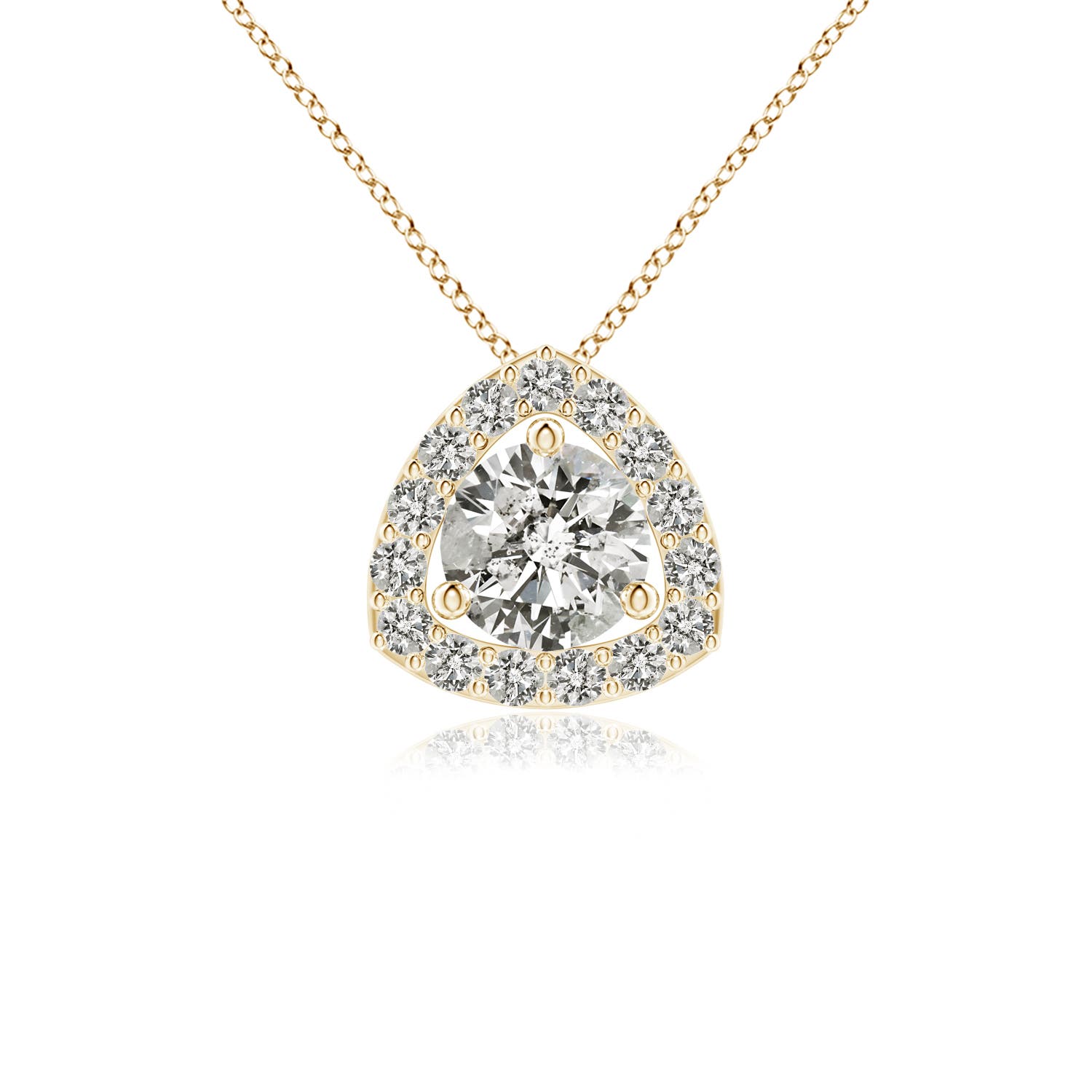 K, I3 / 1.02 CT / 14 KT Yellow Gold