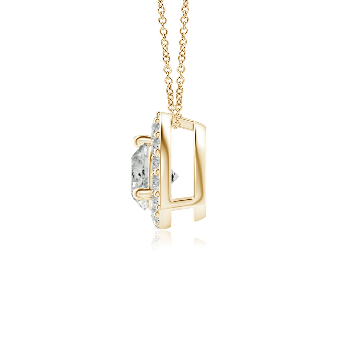 K, I3 / 1.02 CT / 14 KT Yellow Gold