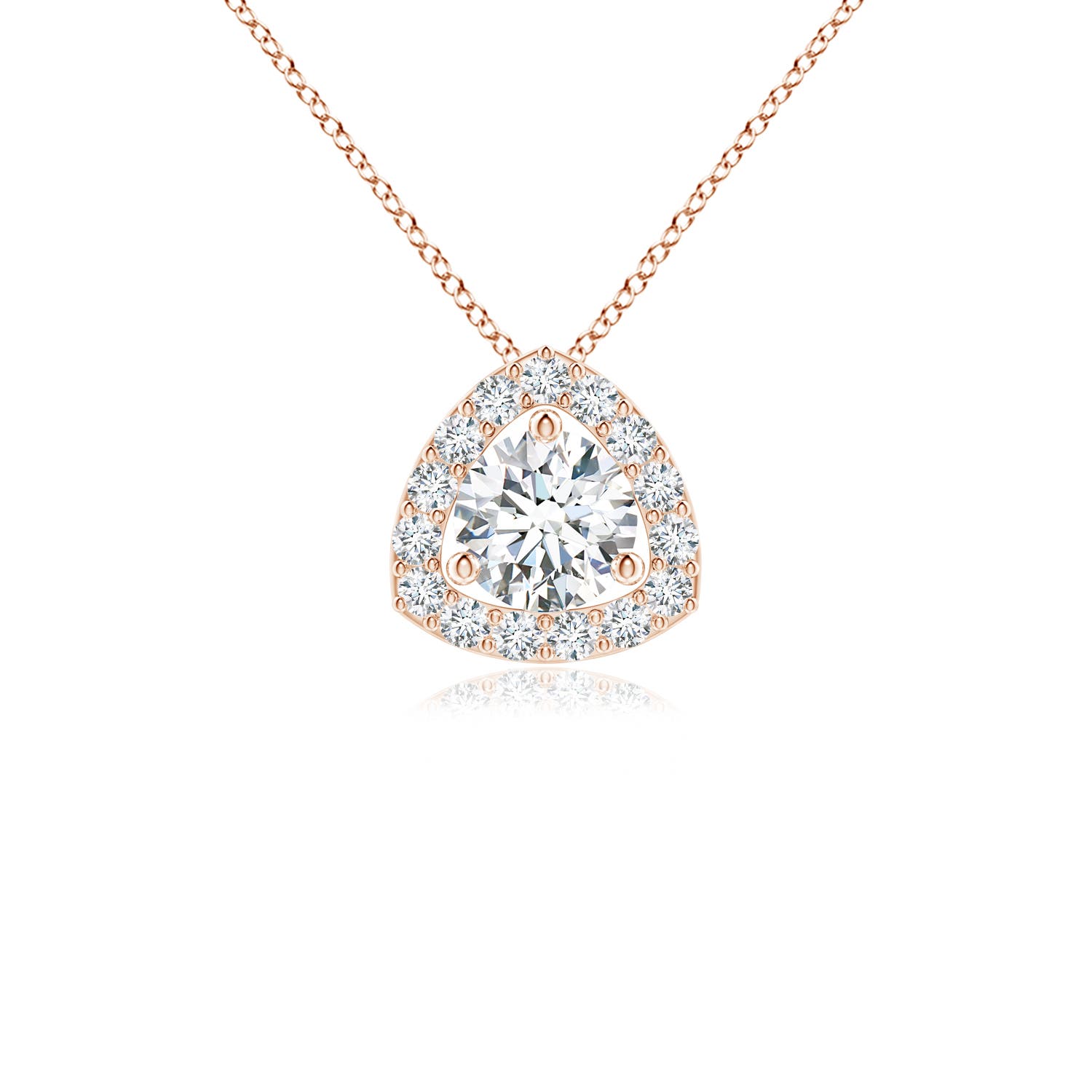 G, VS2 / 0.68 CT / 14 KT Rose Gold