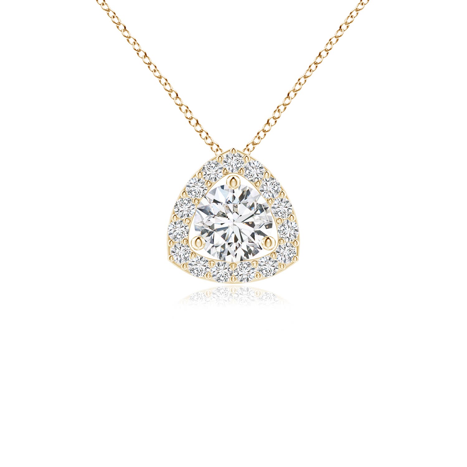 H, SI2 / 0.68 CT / 14 KT Yellow Gold