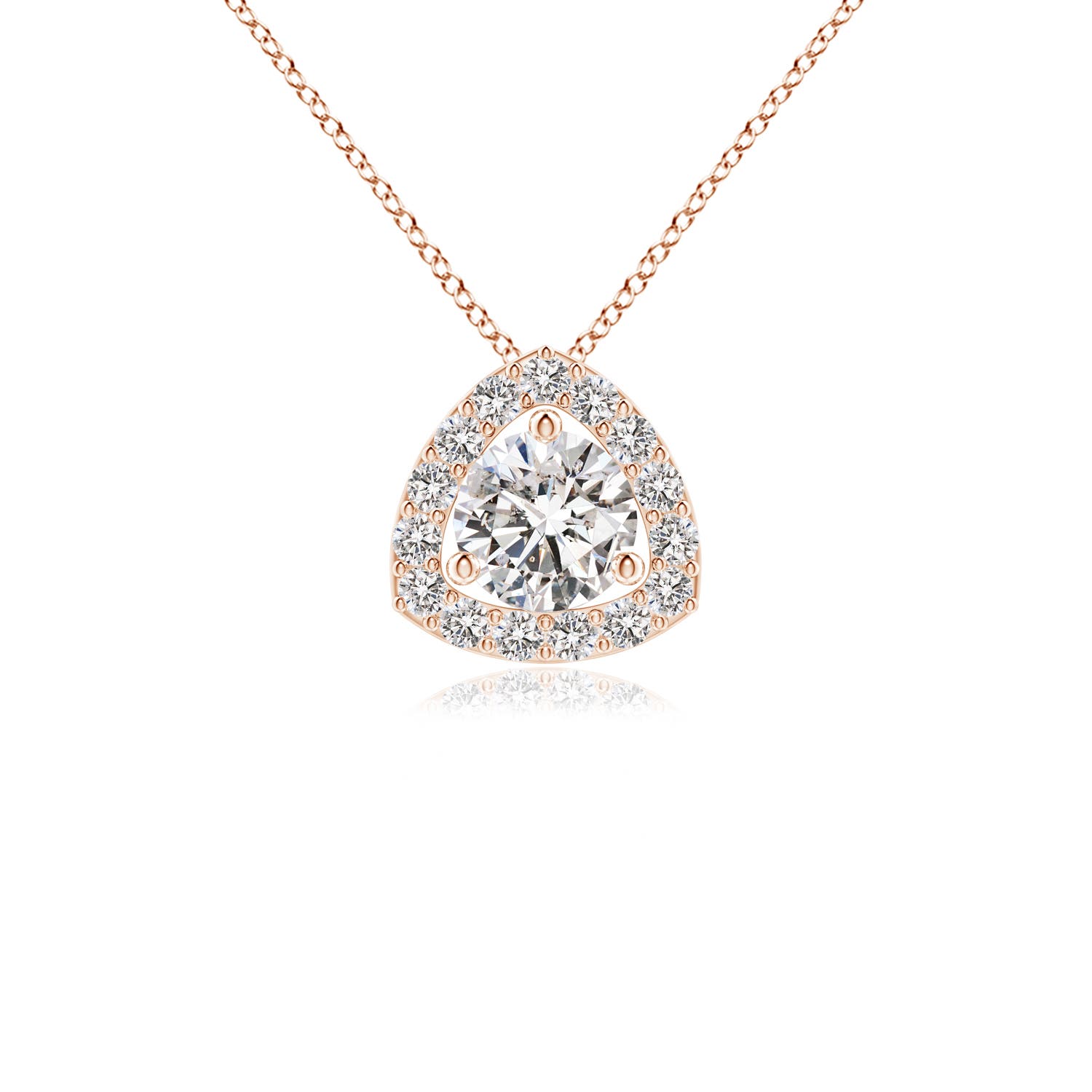 I-J, I1-I2 / 0.68 CT / 14 KT Rose Gold