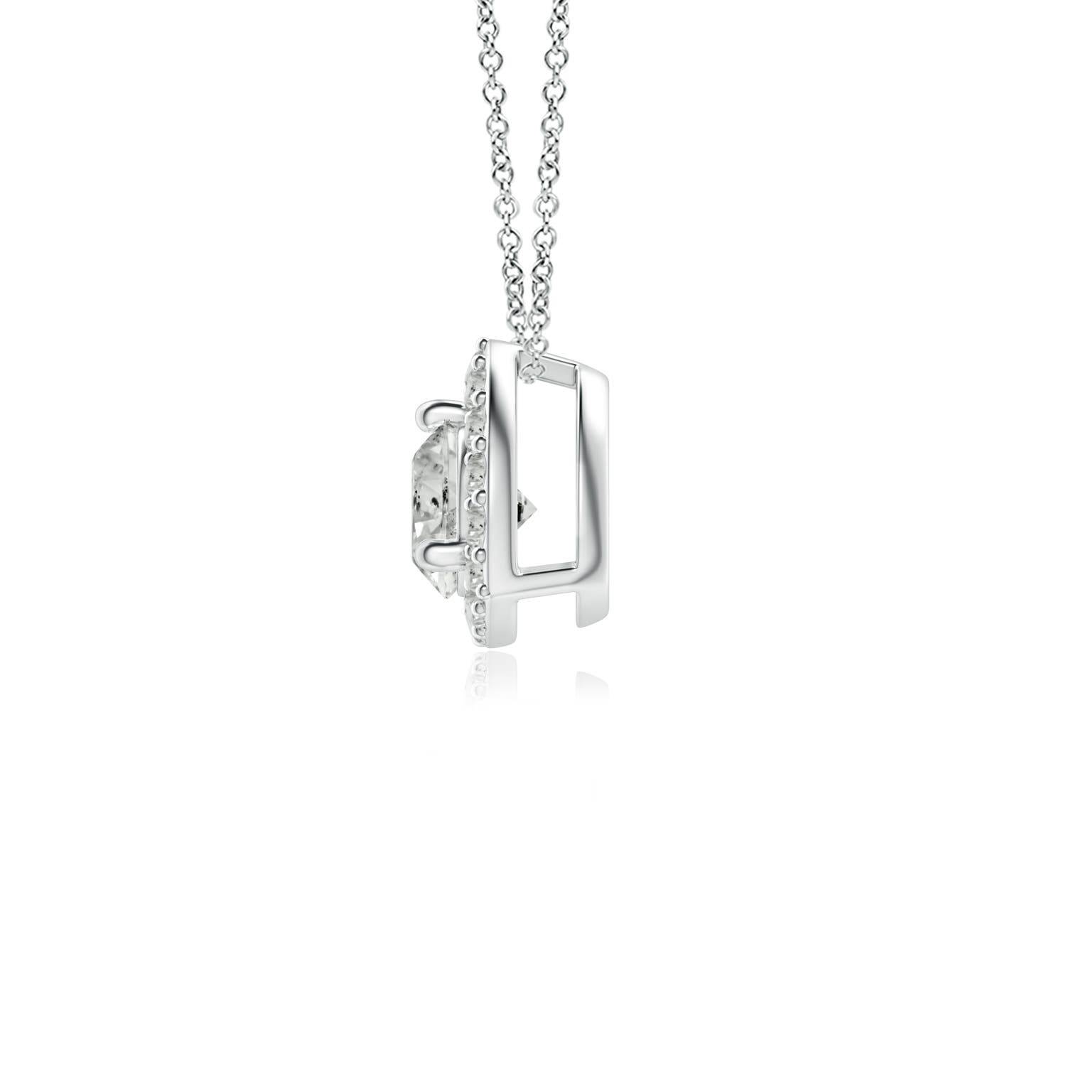 K, I3 / 0.68 CT / 14 KT White Gold