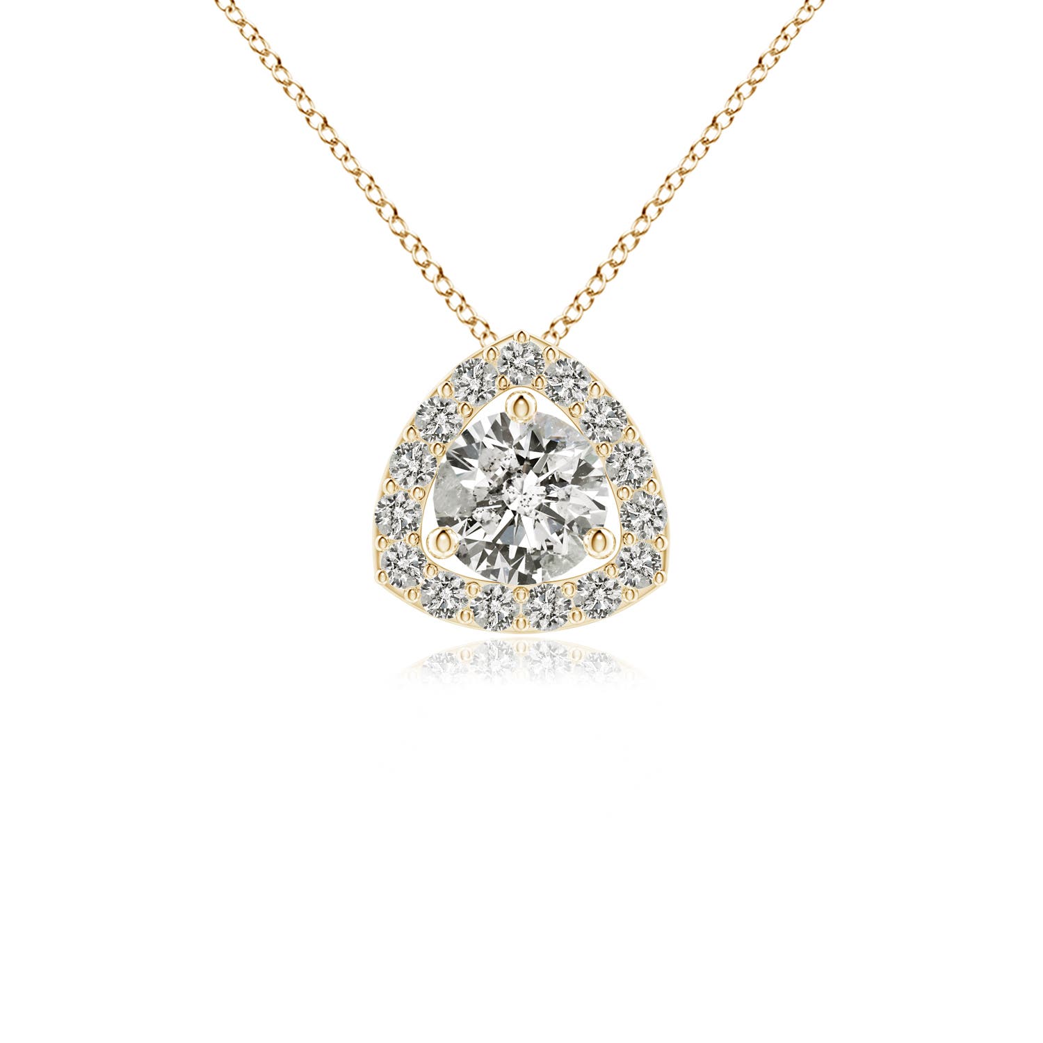 K, I3 / 0.68 CT / 14 KT Yellow Gold