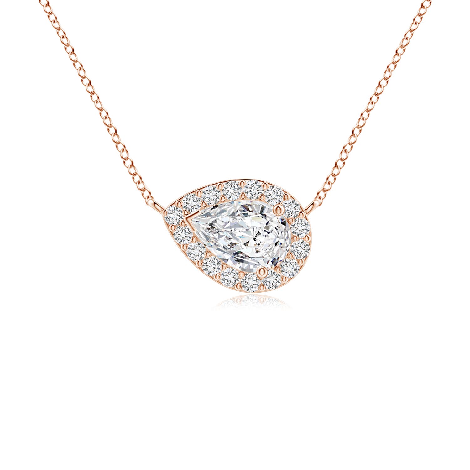 H, SI2 / 0.5 CT / 14 KT Rose Gold