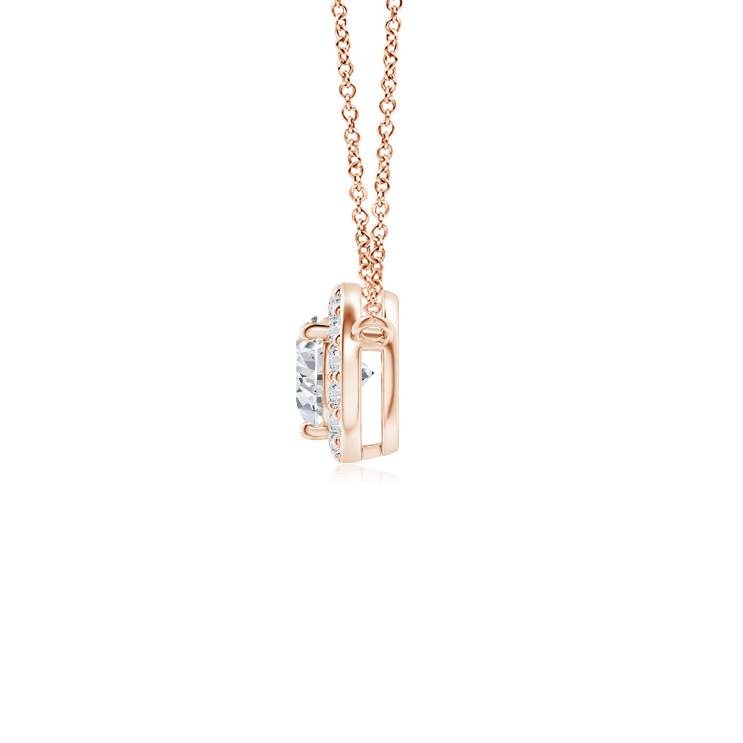 H, SI2 / 0.5 CT / 14 KT Rose Gold