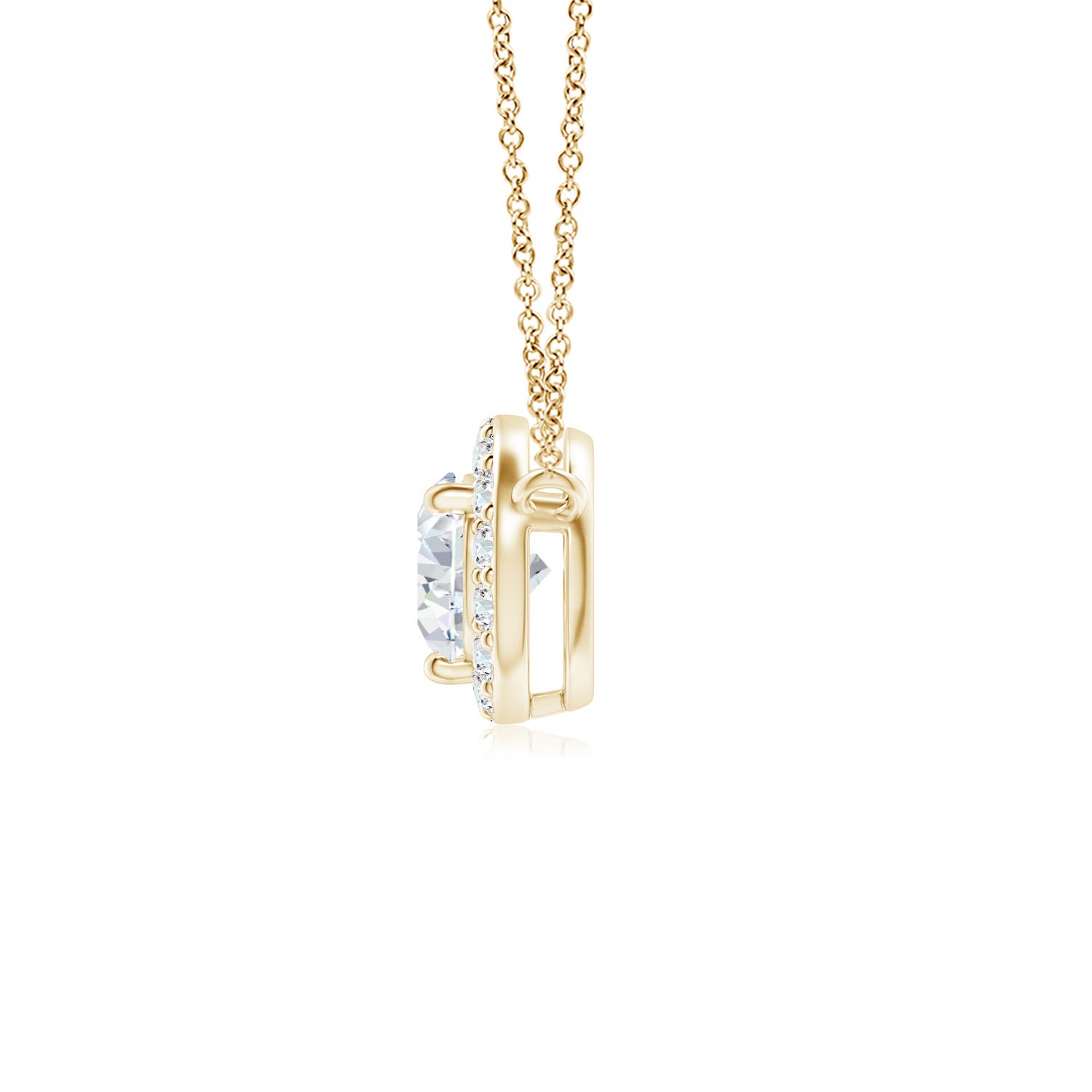 G, VS2 / 0.87 CT / 14 KT Yellow Gold