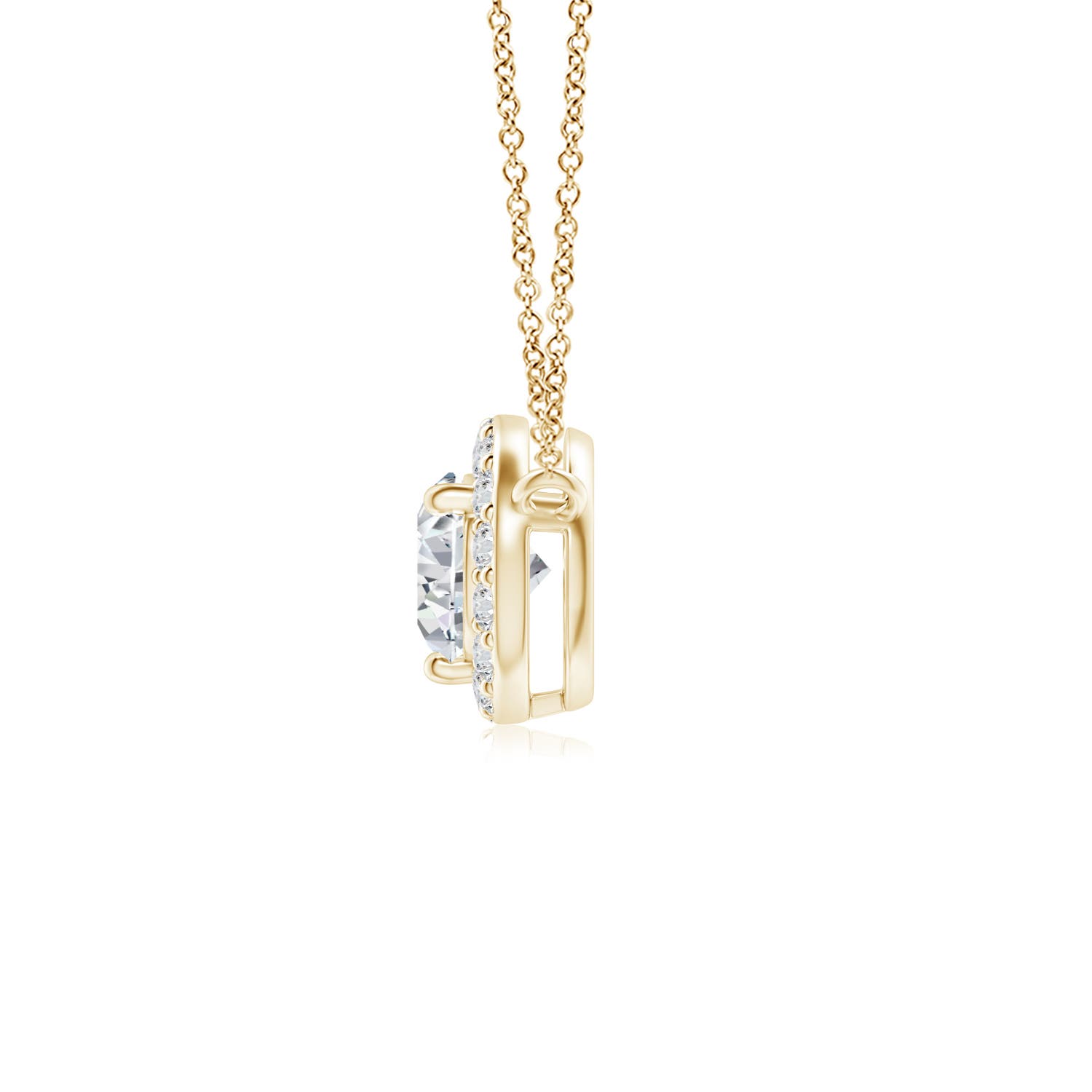 H, SI2 / 0.87 CT / 14 KT Yellow Gold