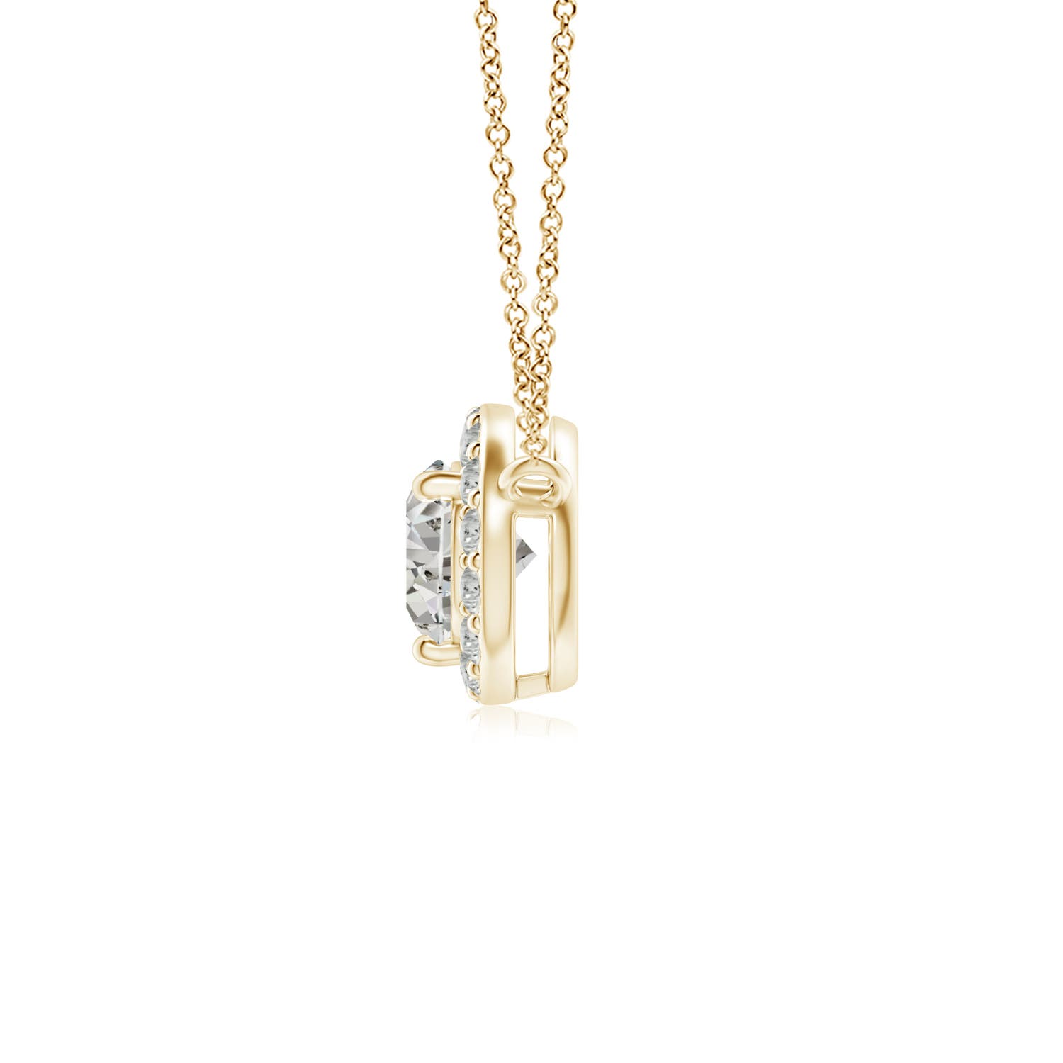 K, I3 / 0.87 CT / 14 KT Yellow Gold