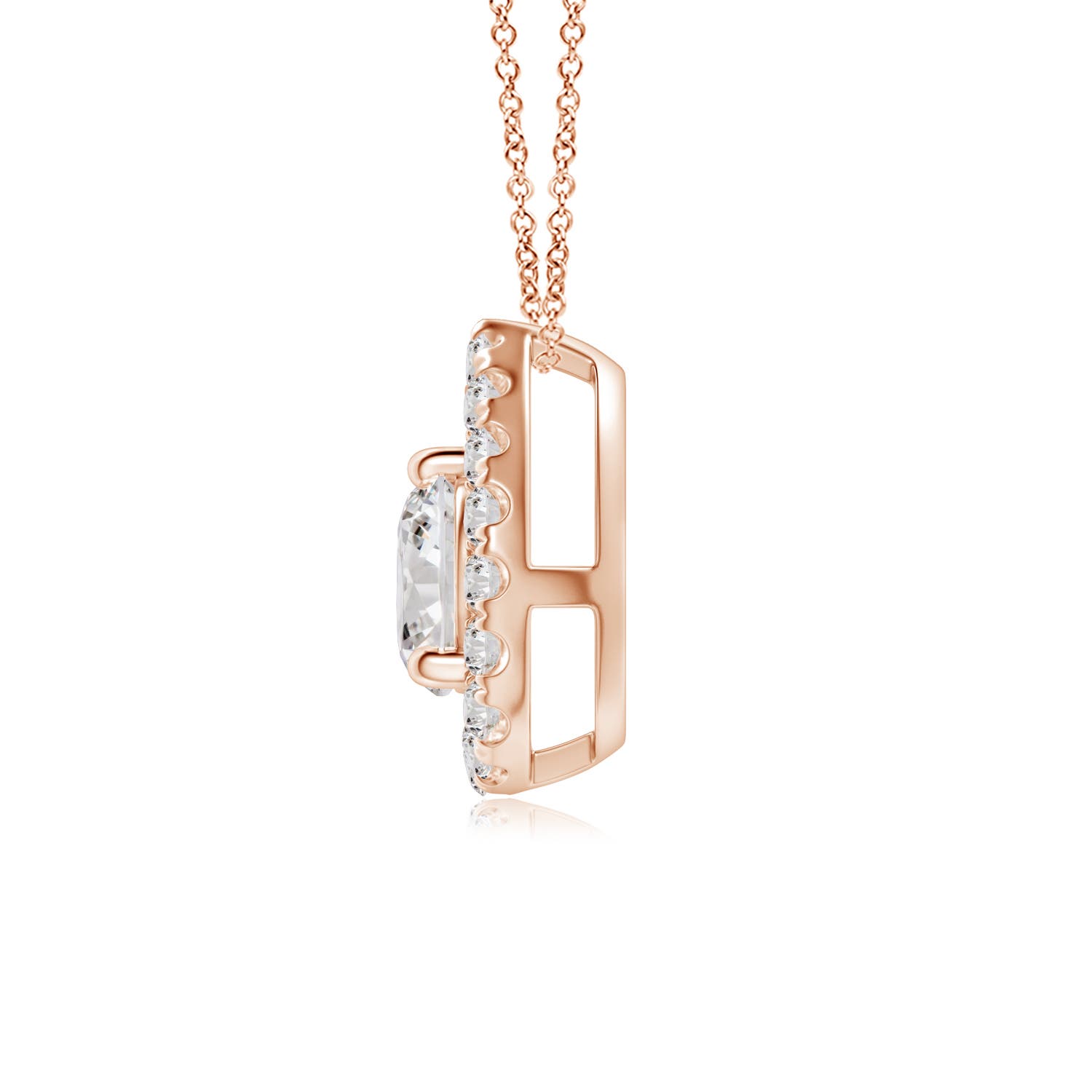 I-J, I1-I2 / 0.51 CT / 14 KT Rose Gold