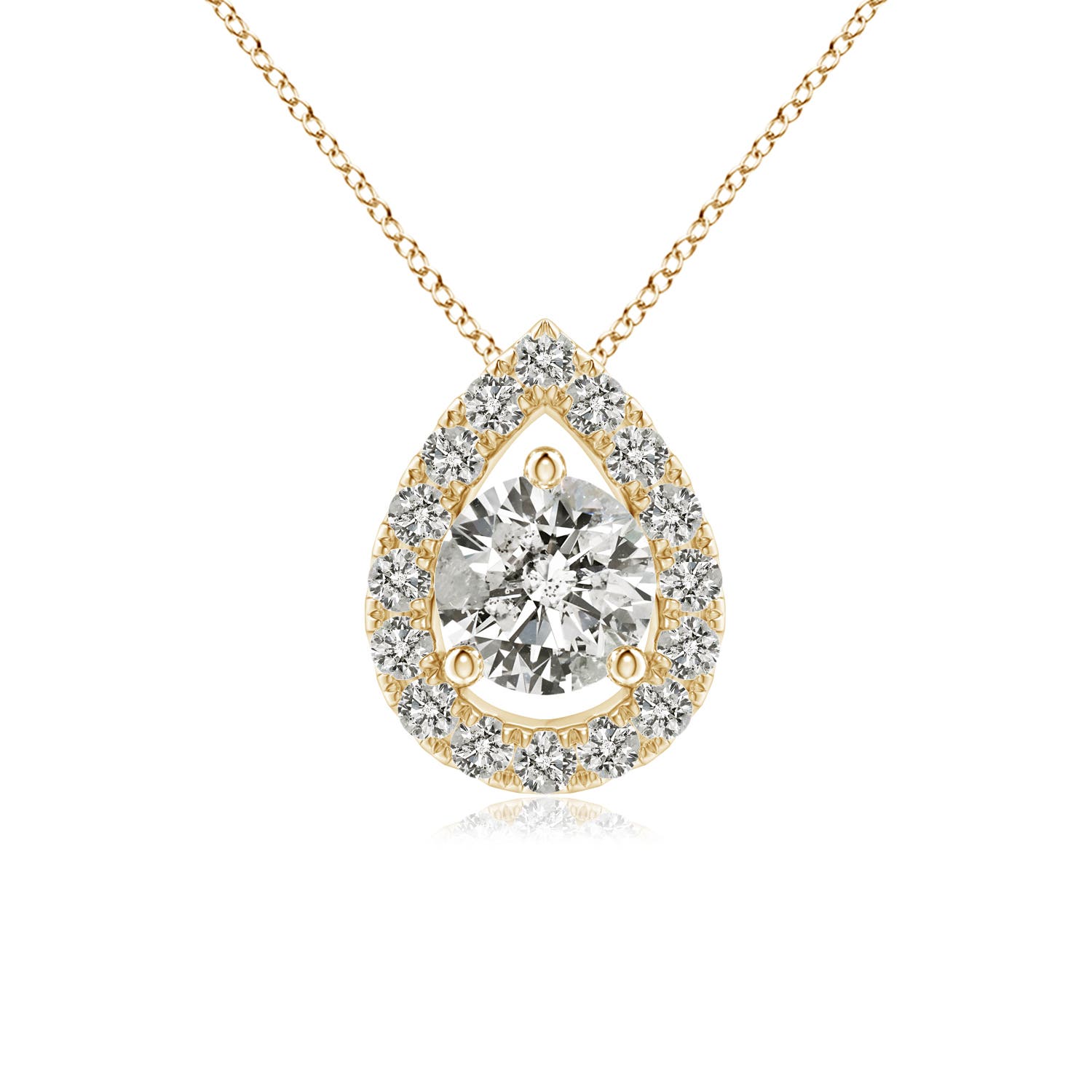 K, I3 / 0.51 CT / 14 KT Yellow Gold