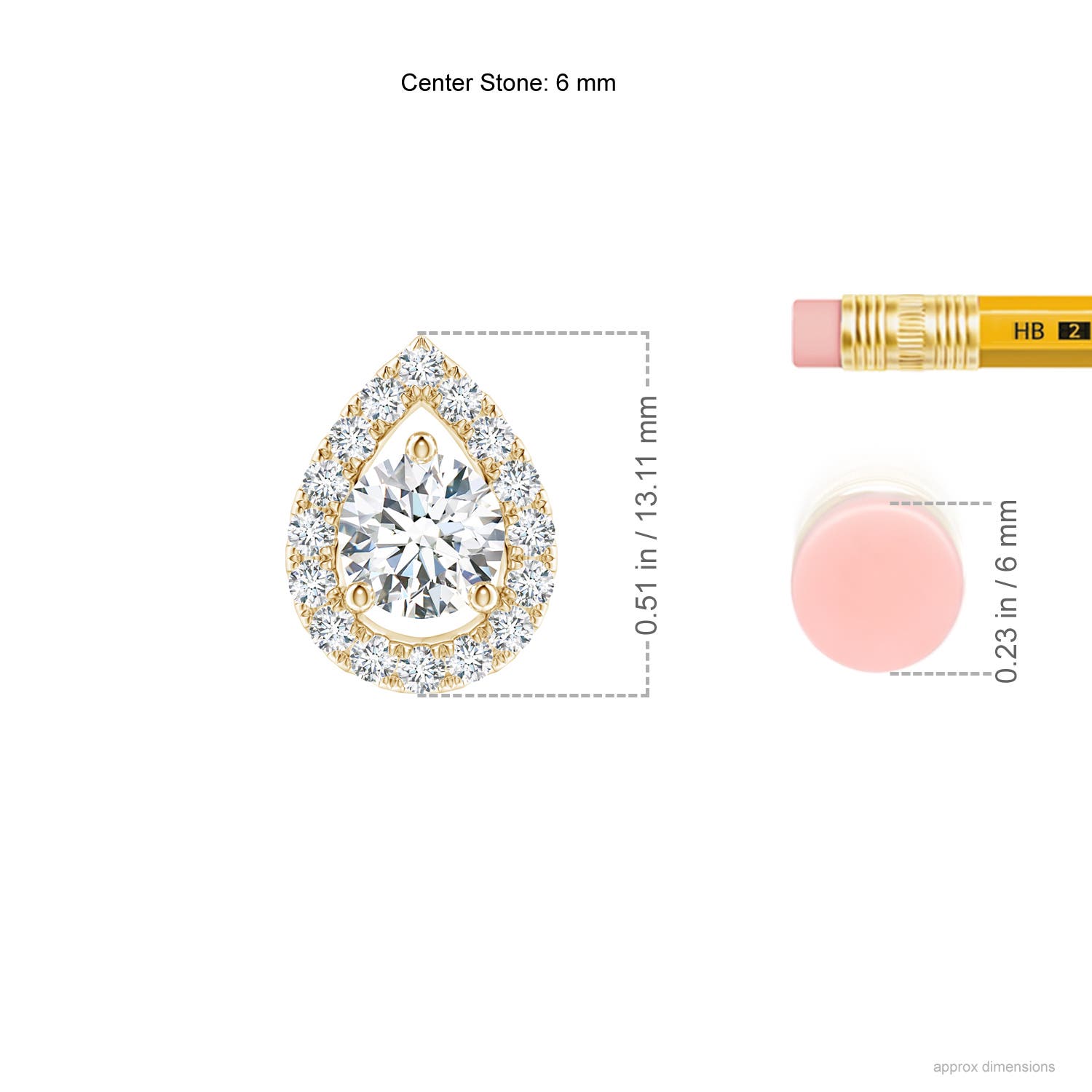 F-G, VS / 1.01 CT / 14 KT Yellow Gold