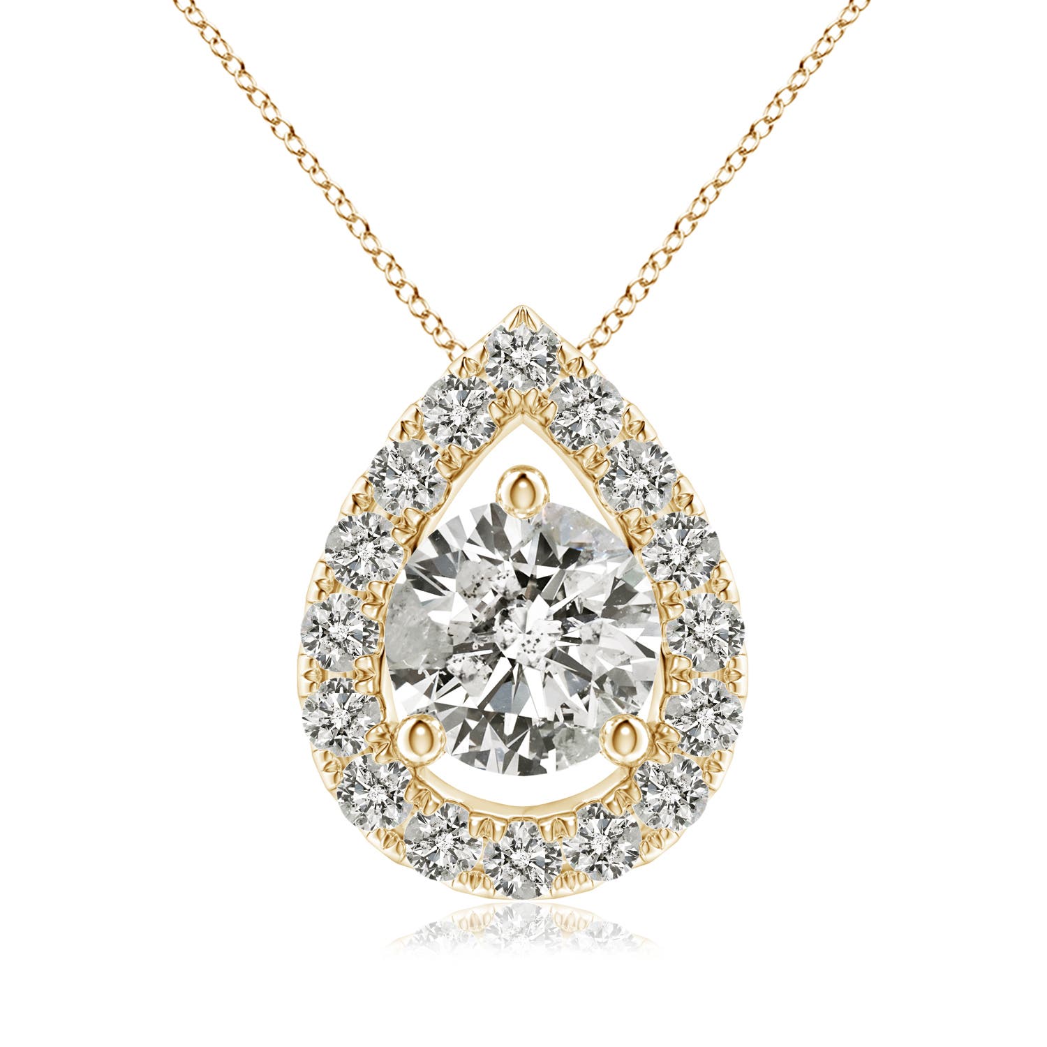 K, I3 / 1.01 CT / 14 KT Yellow Gold