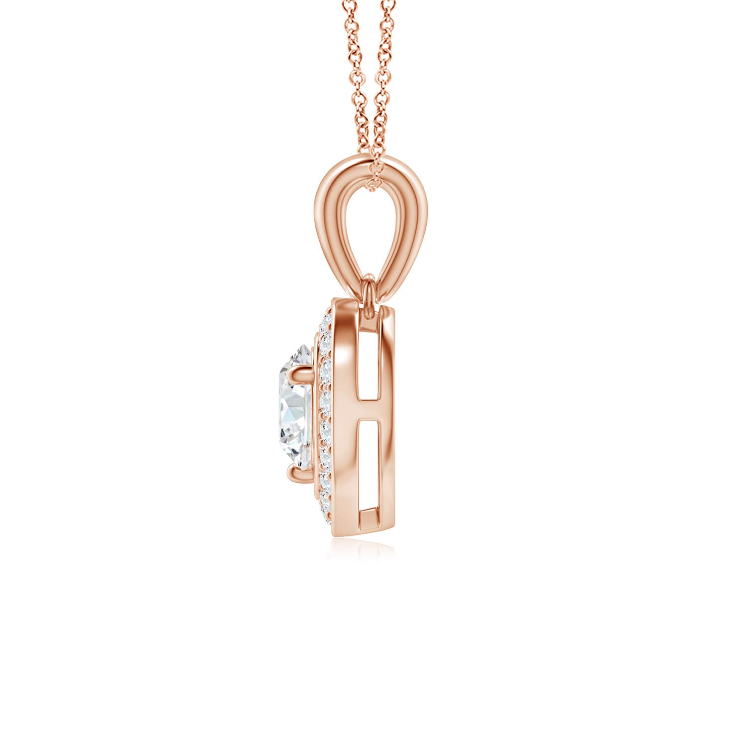 G, VS2 / 0.76 CT / 14 KT Rose Gold