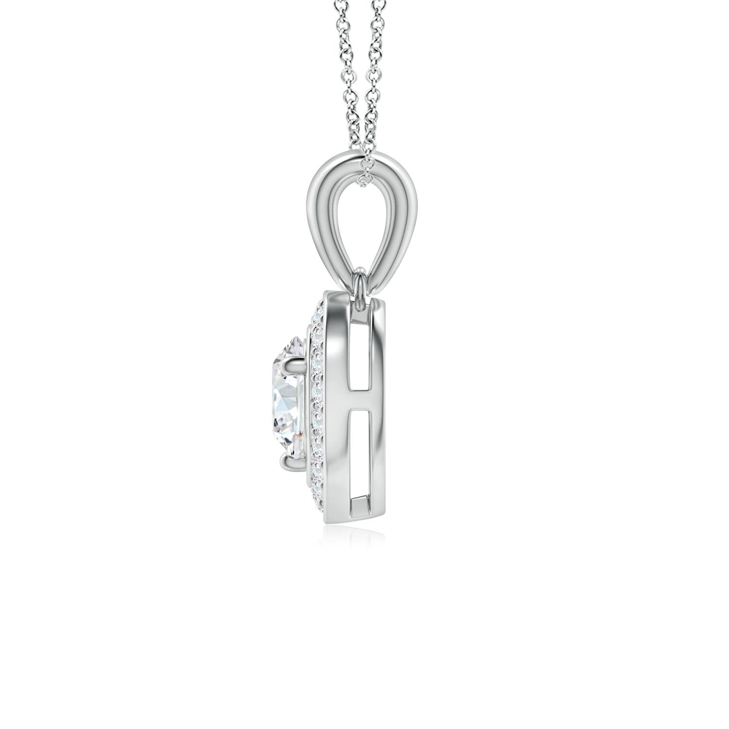 F-G, VS / 0.76 CT / 14 KT White Gold