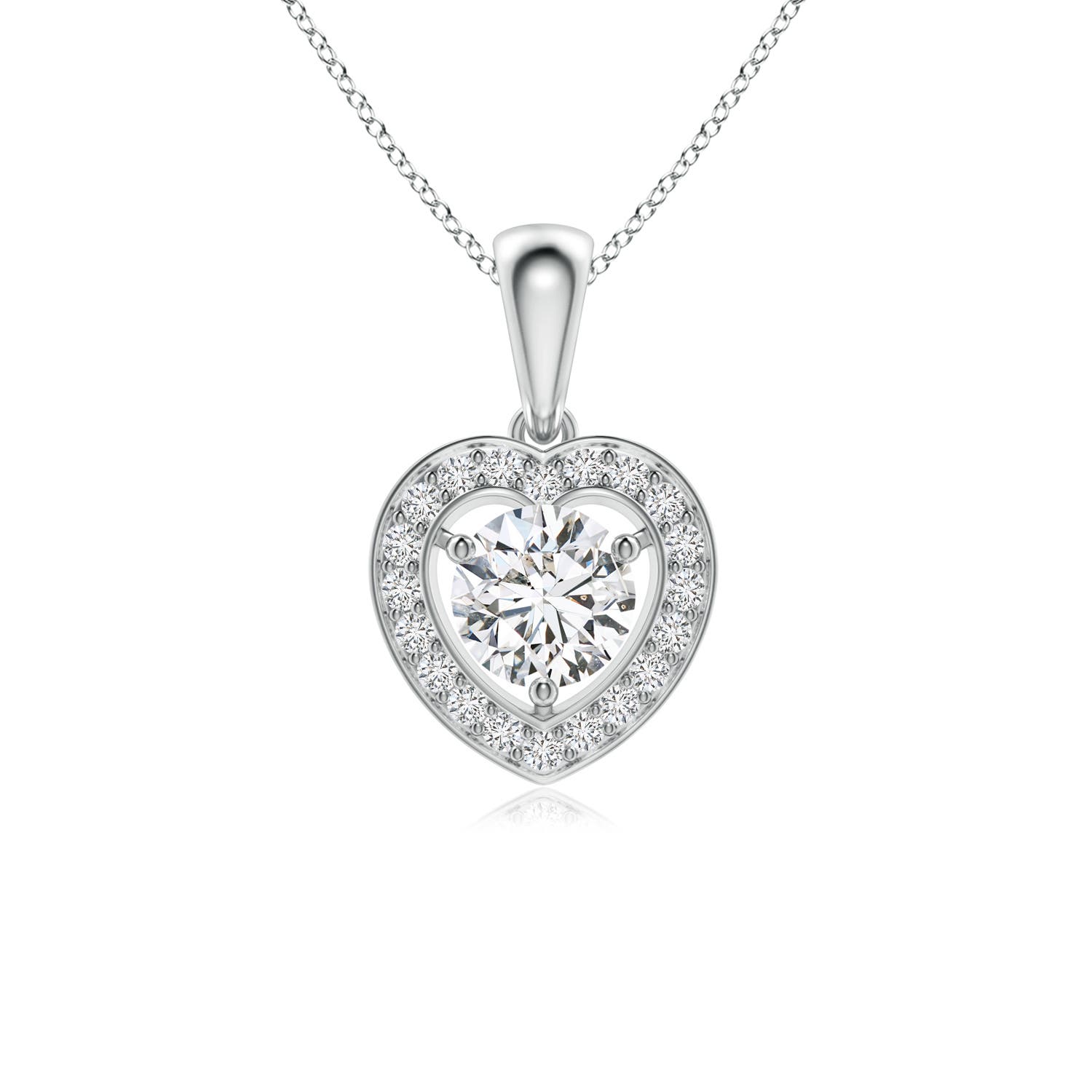 H, SI2 / 0.76 CT / 14 KT White Gold