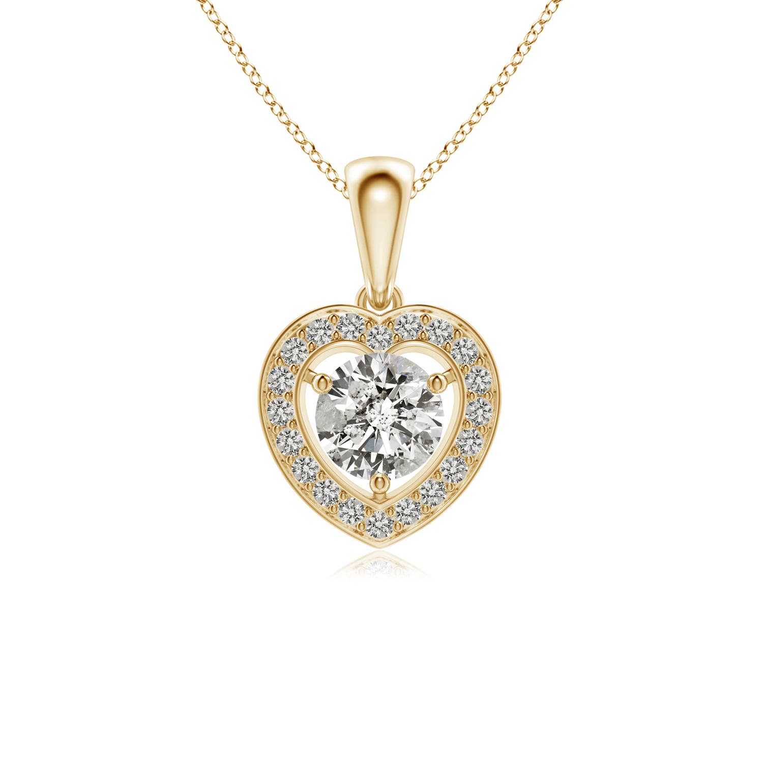 K, I3 / 0.76 CT / 14 KT Yellow Gold