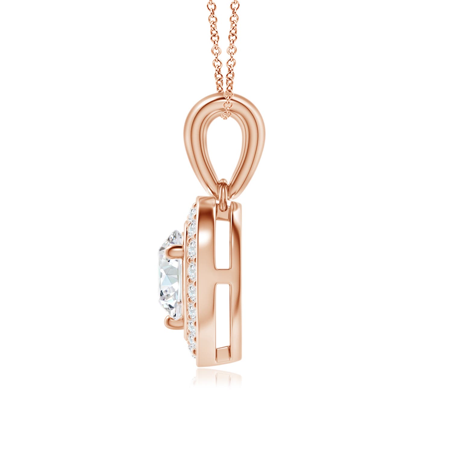 F-G, VS / 1.35 CT / 14 KT Rose Gold