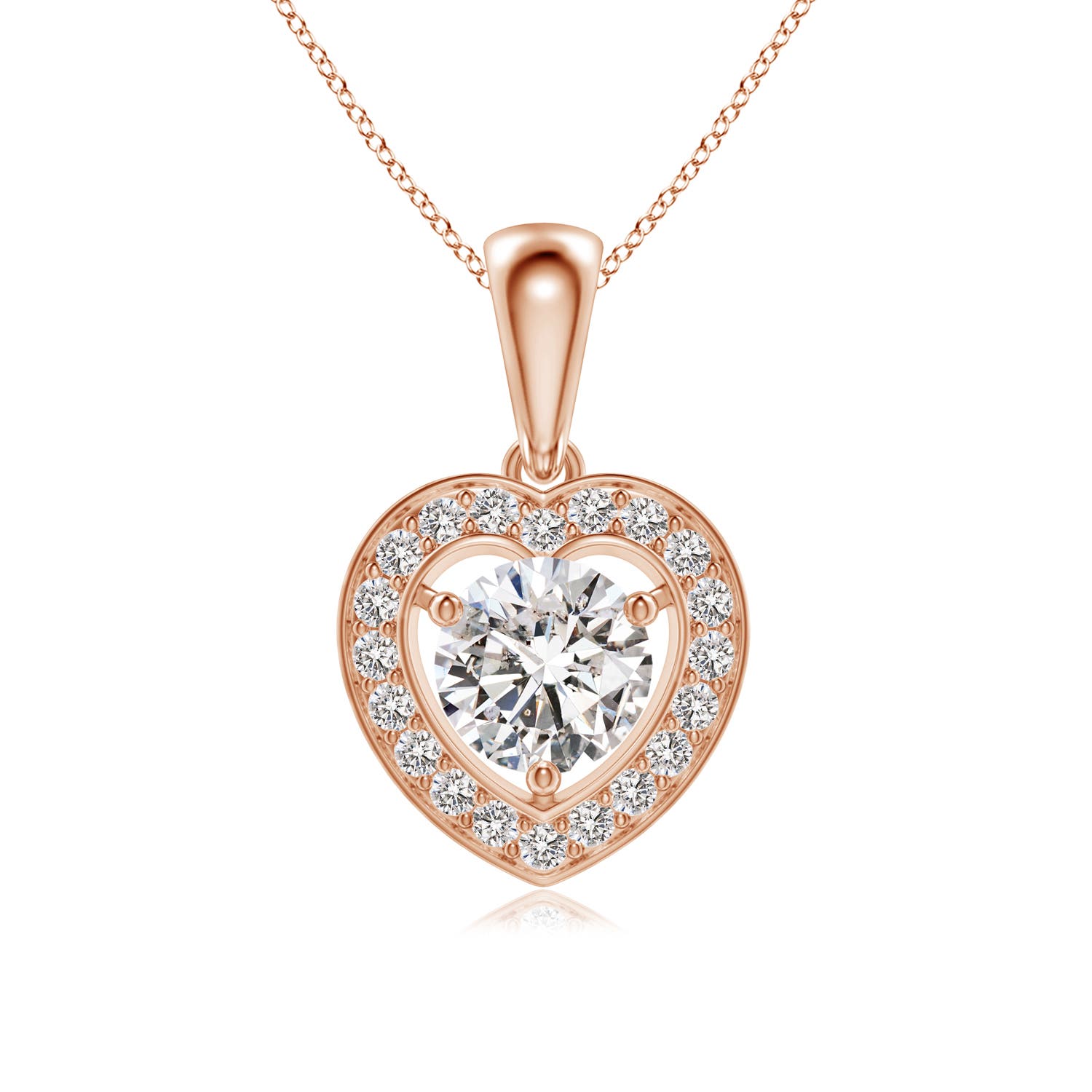 I-J, I1-I2 / 1.35 CT / 14 KT Rose Gold