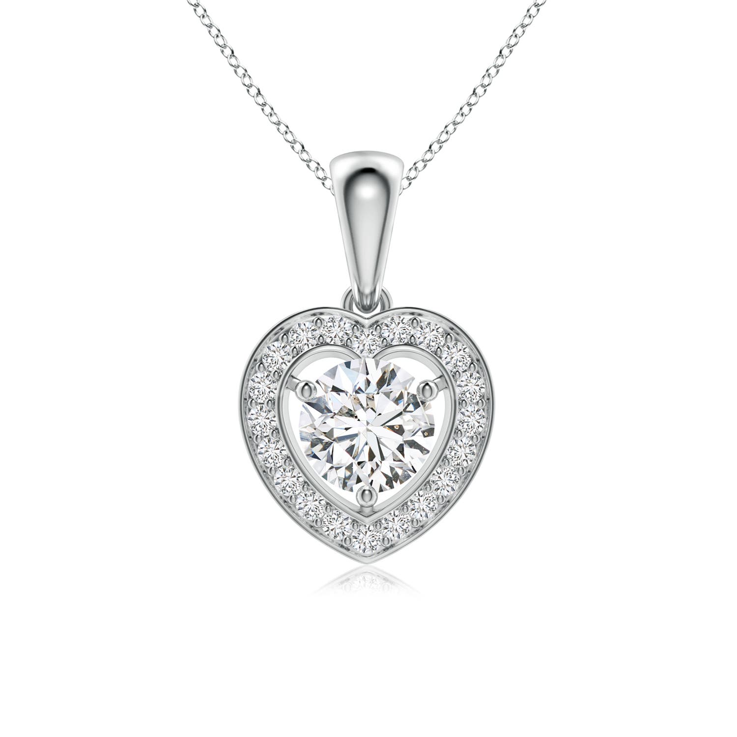 H, SI2 / 1.02 CT / 14 KT White Gold