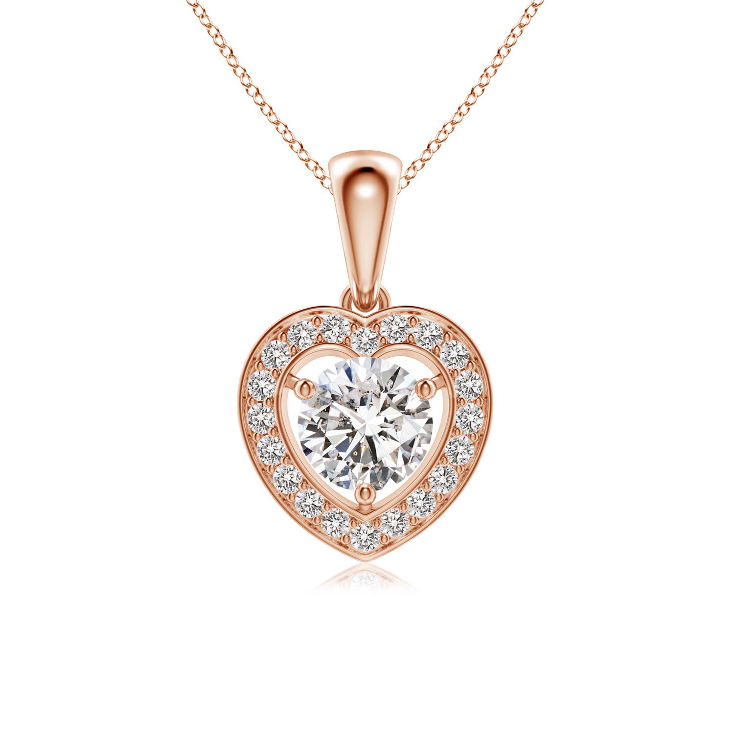 I-J, I1-I2 / 1.02 CT / 14 KT Rose Gold