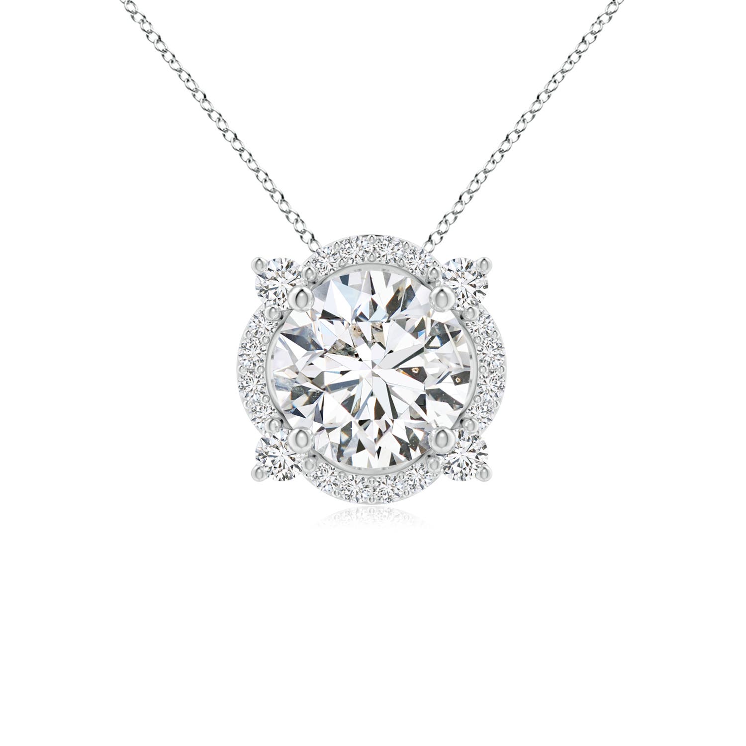 H, SI2 / 0.75 CT / 14 KT White Gold