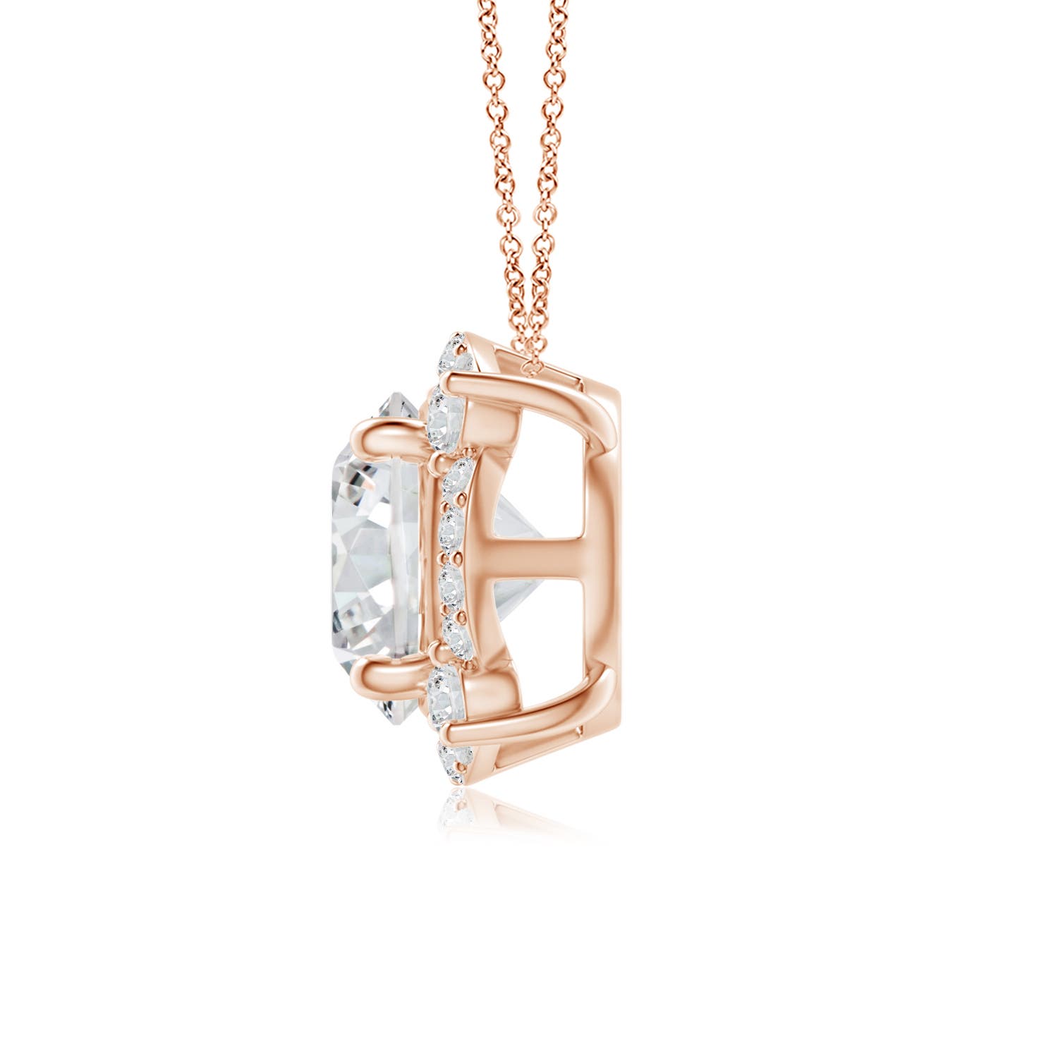 H, SI2 / 1.18 CT / 14 KT Rose Gold