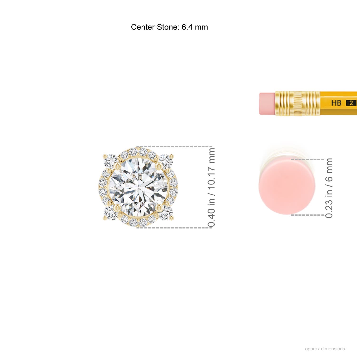 H, SI2 / 1.18 CT / 14 KT Yellow Gold